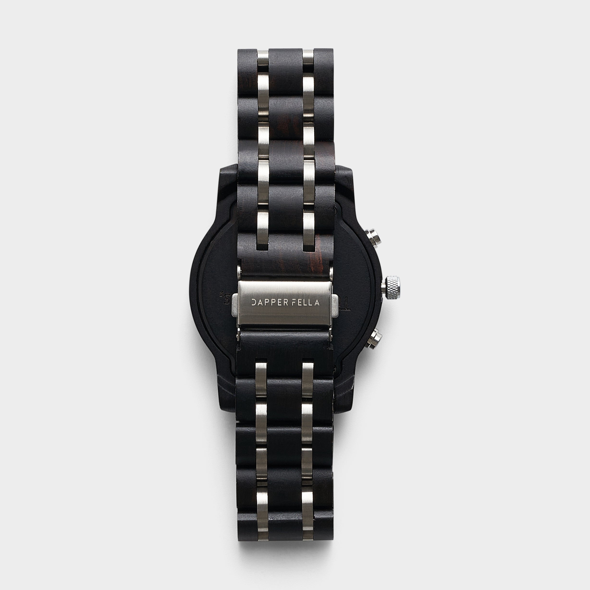 Men's Luxury Wooden Quartz Watch (Black)