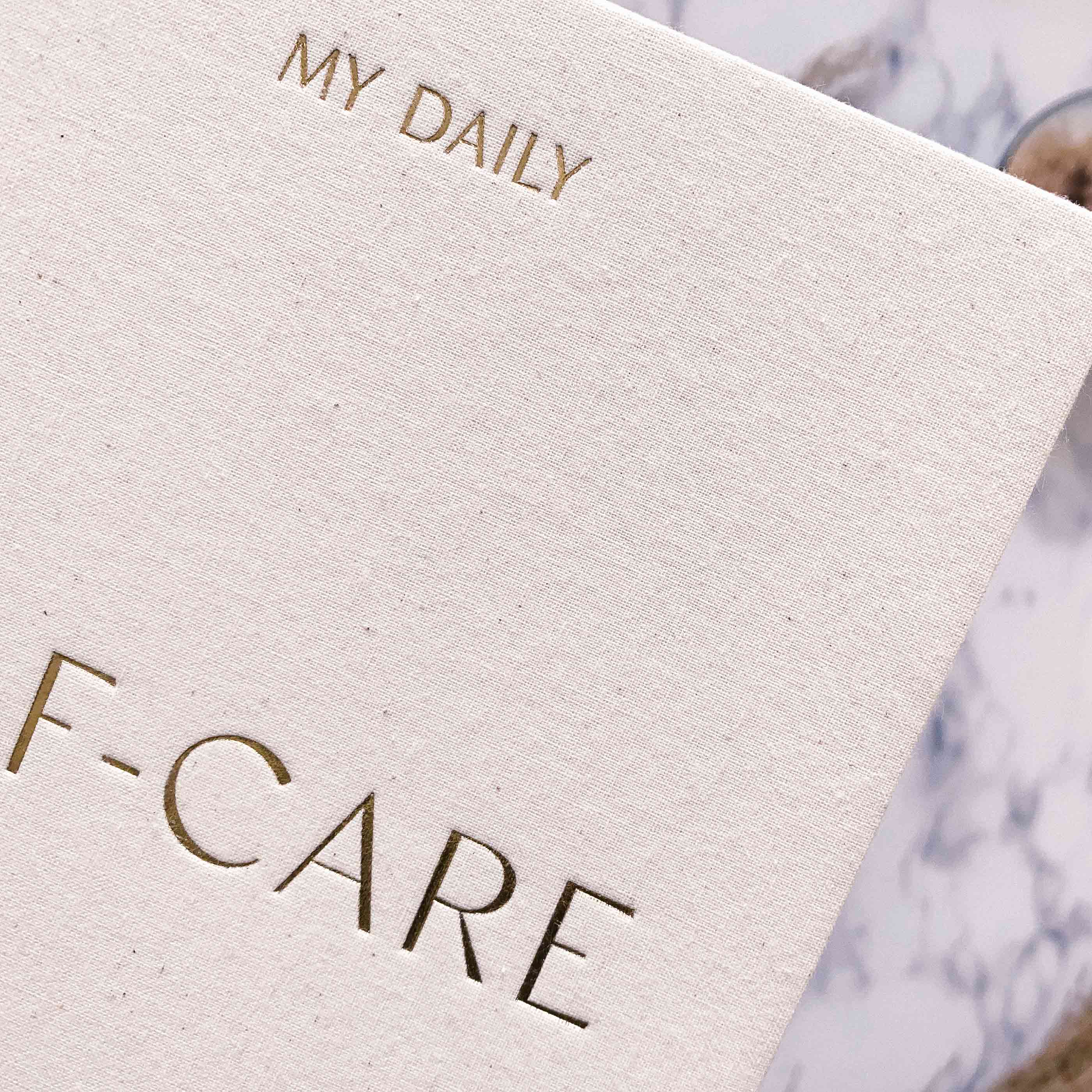 My Daily Self-Care Journal - Wellness Journal (Almond)