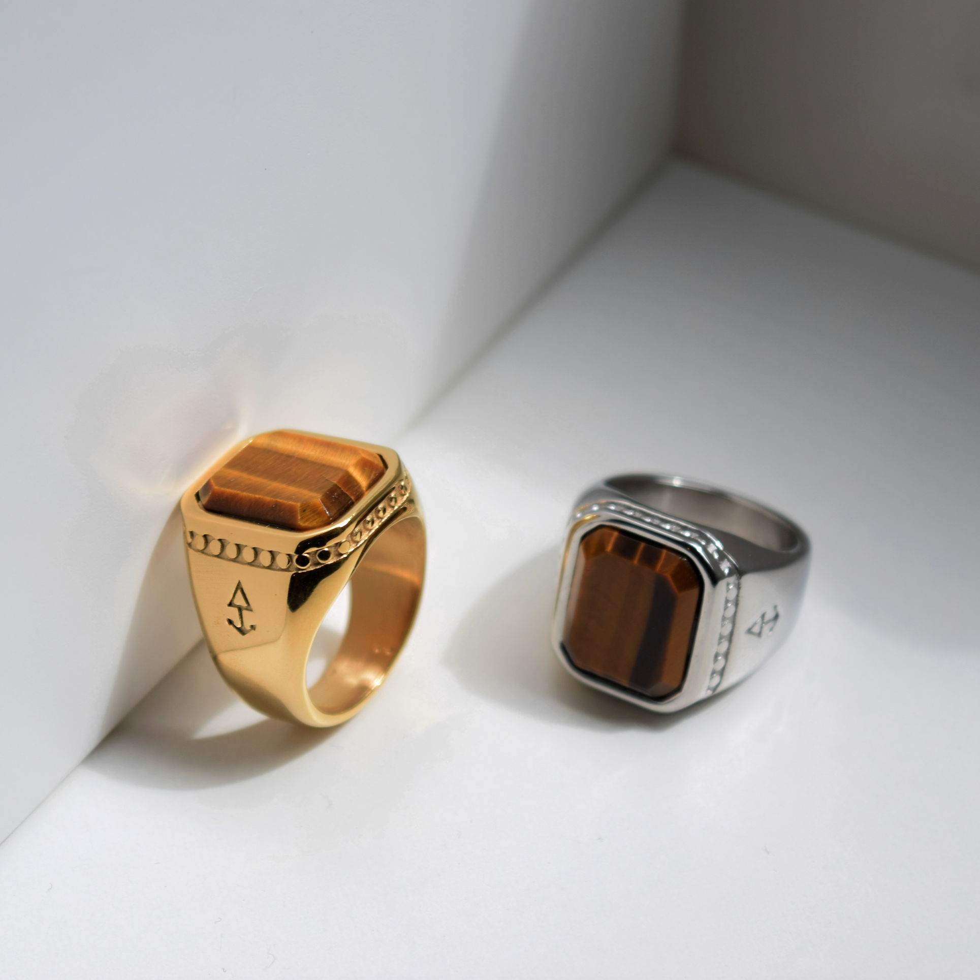 Ring ZEUS TIGEREYE | Silver | Rock & Steel