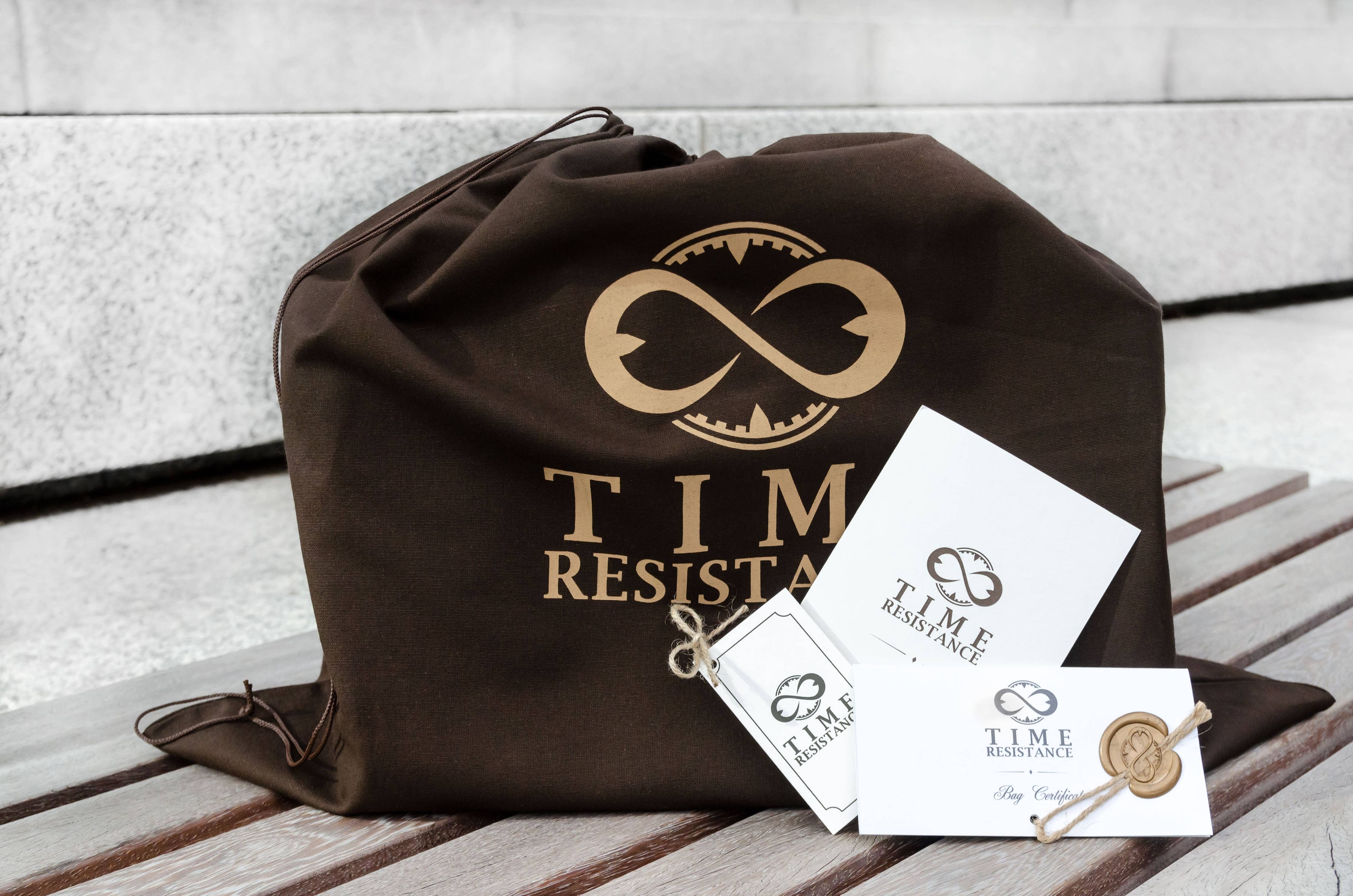 Leather Satchel Bag Briefcase - The Prophet | Black | Time Resistance