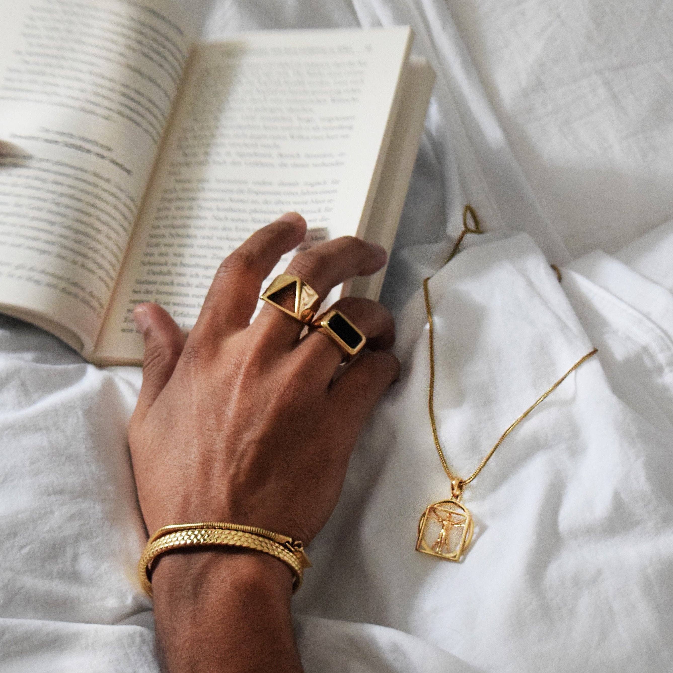 Ring WILD | Gold (18K Gold Plate) | Rock & Steel