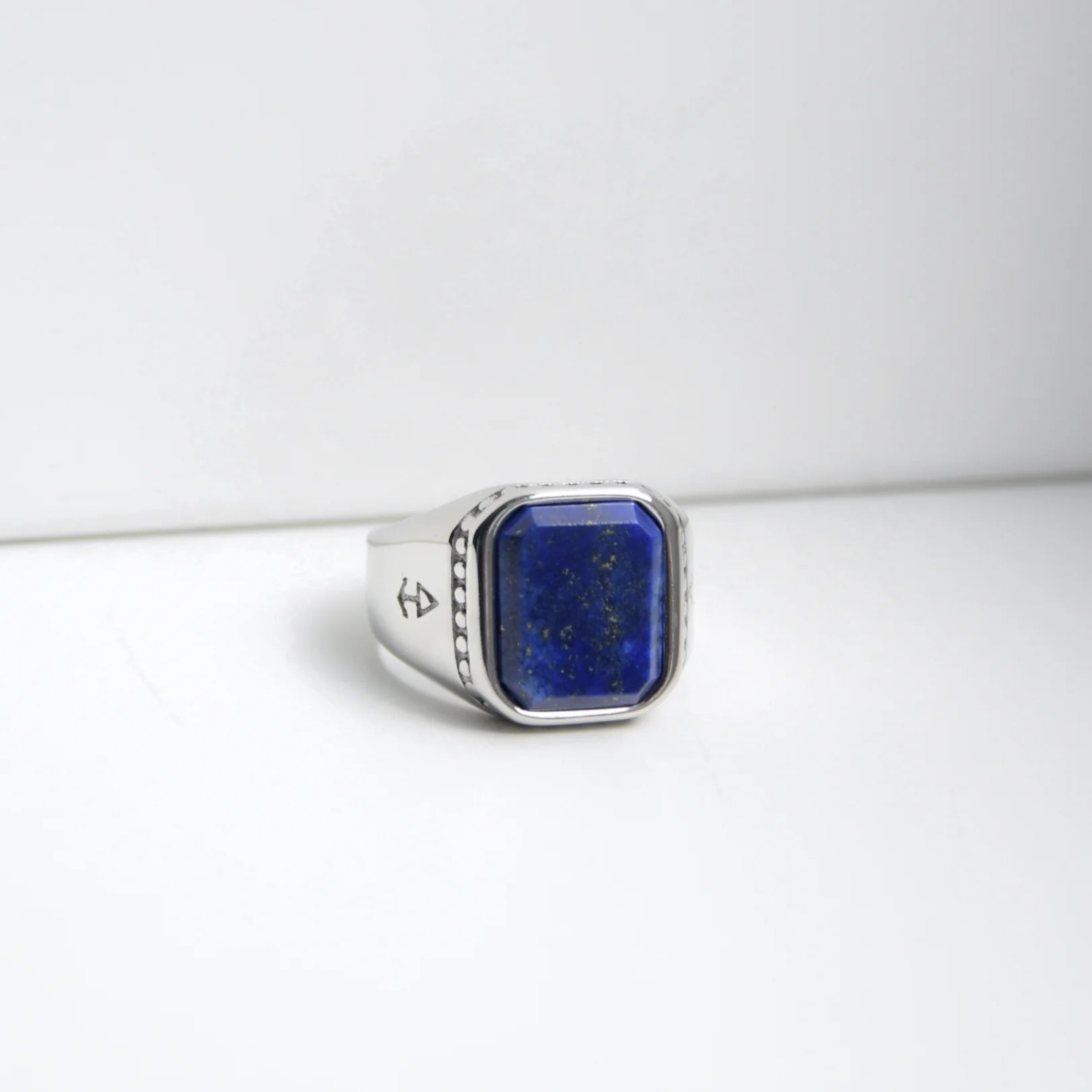 Ring ZEUS LAPIS LAZULI Stone | Silver | Rock & Steel