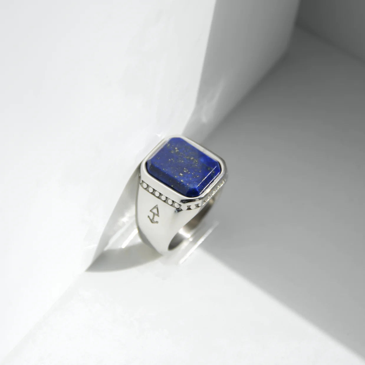 Ring ZEUS LAPIS LAZULI Stone | Silver | Rock & Steel