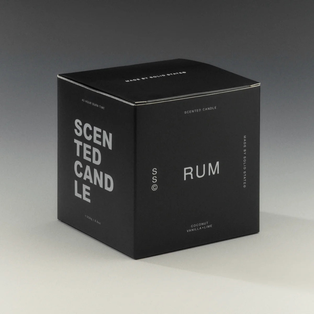 Rum Candle - Coconut, Vanilla, Lime