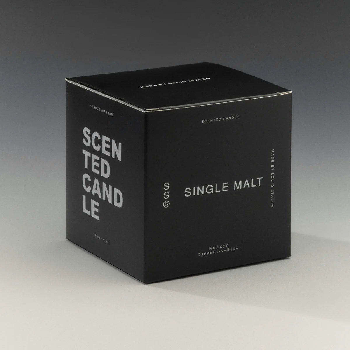 Single Malt Candle - Whisky. Caramel. Vanilla