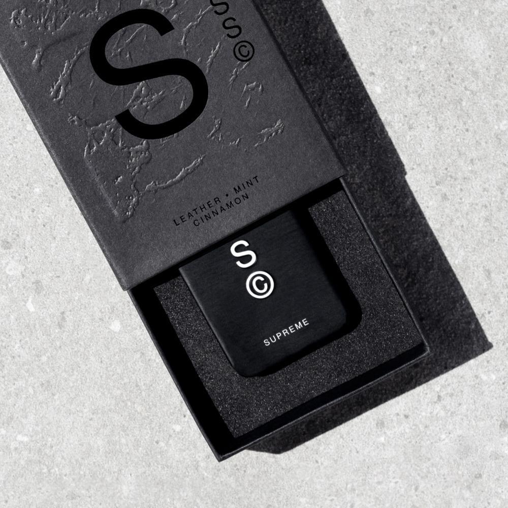 Supreme solid cologne  - MINT. CINNAMON. LEATHER.