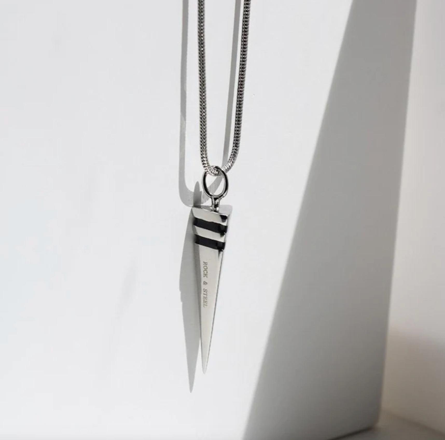 Kette Necklace Rocket Pendent |Silver| Rock & Steel