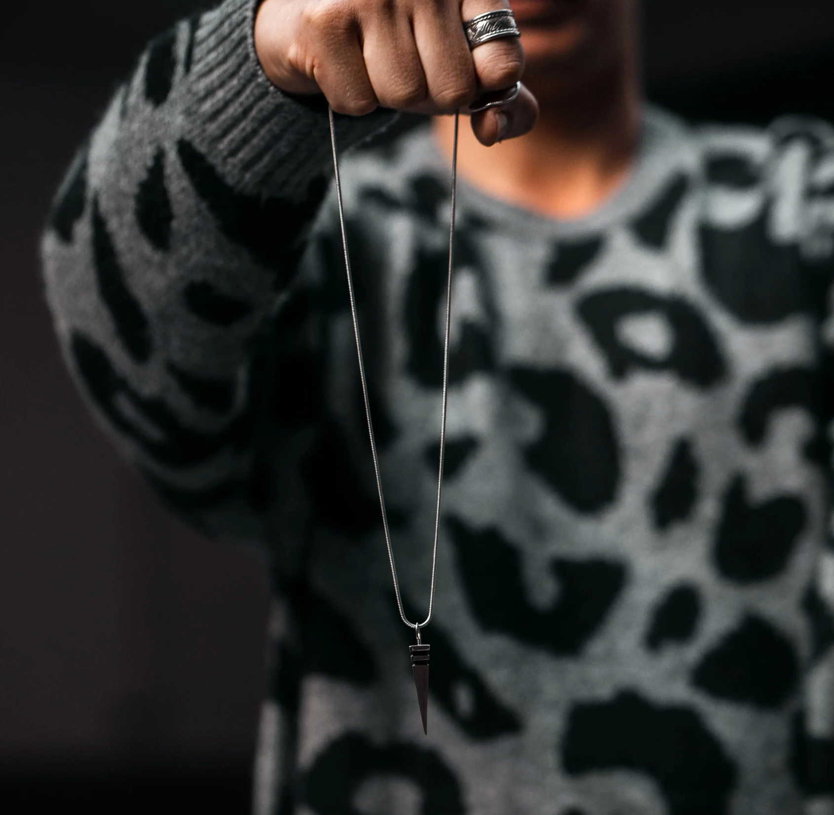 Kette Necklace Rocket Pendent |Silver| Rock & Steel