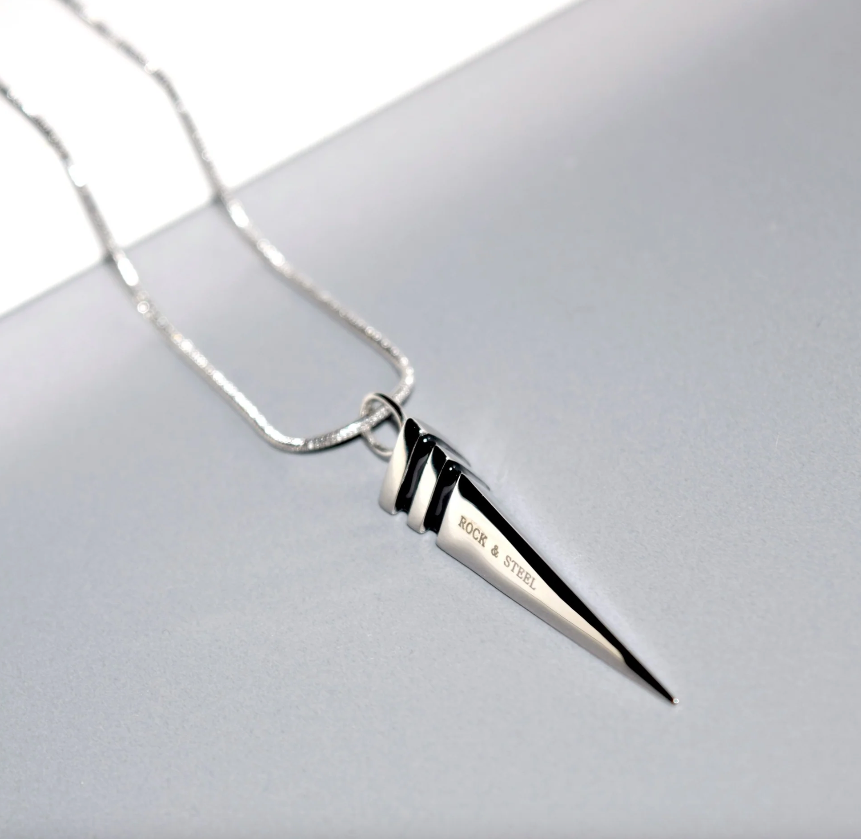 Kette Necklace Rocket Pendent |Silver| Rock & Steel