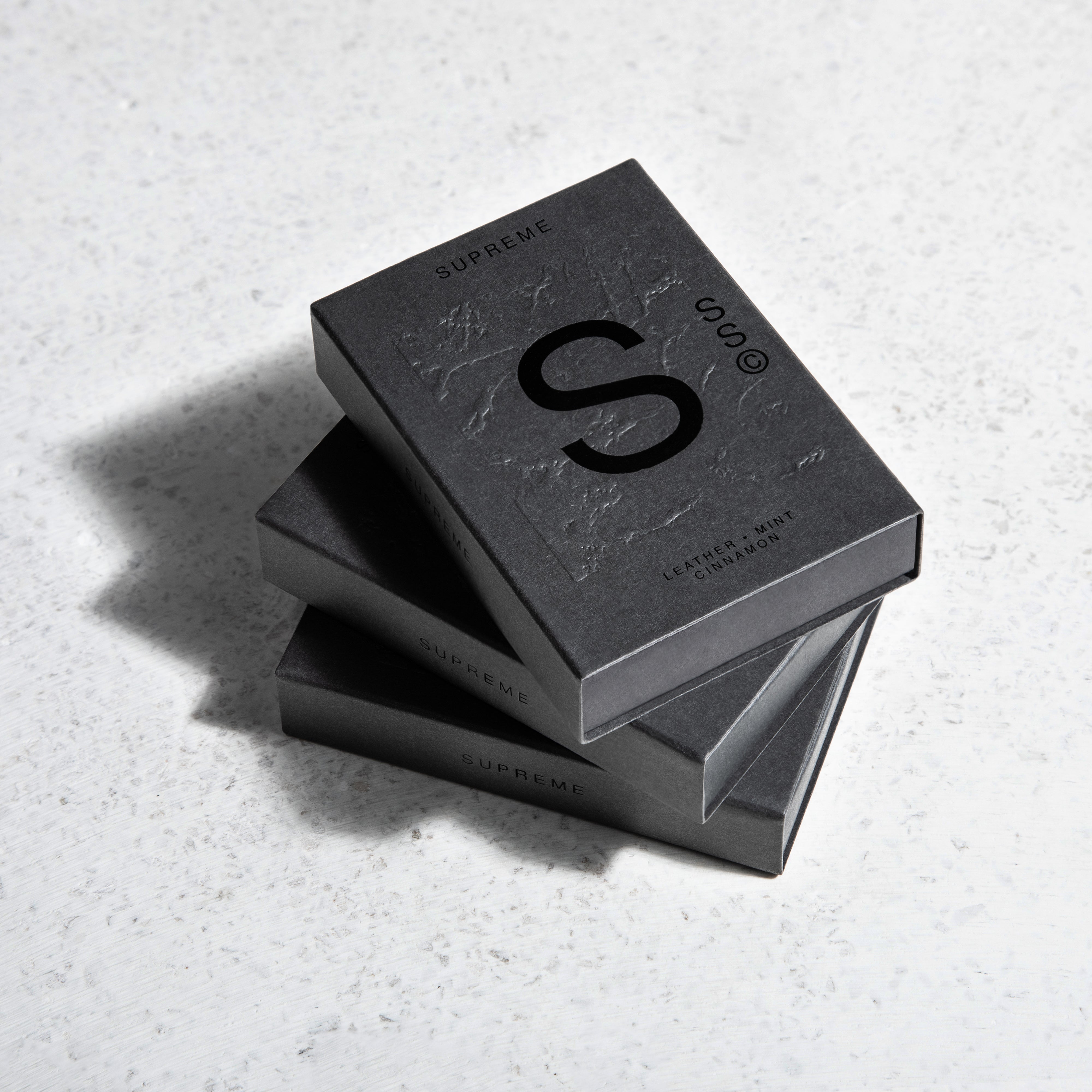 Supreme solid cologne - MINT. CINNAMON. LEATHER.