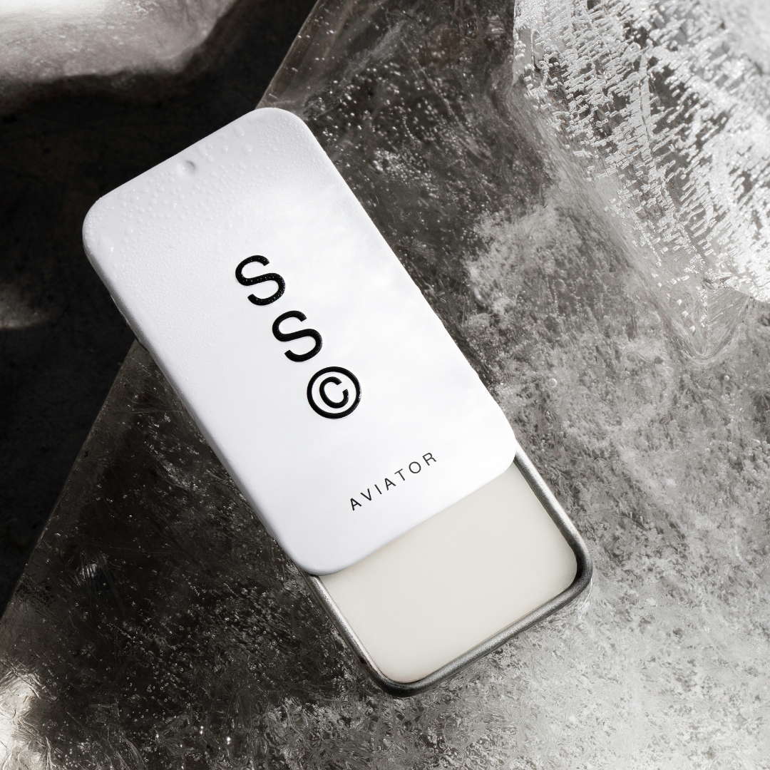 Aviator Solid Cologne - Grapefruit. Mint. Sandalwood.