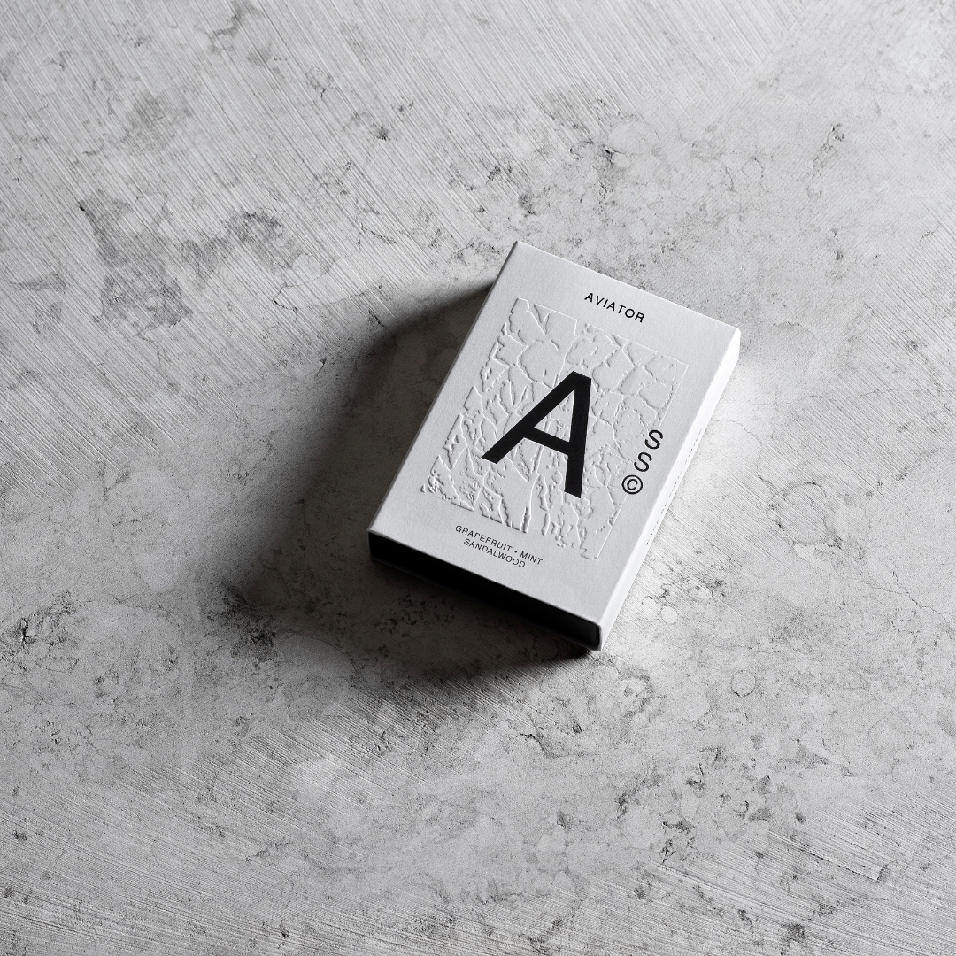 Aviator Solid Cologne - Grapefruit. Mint. Sandalwood.