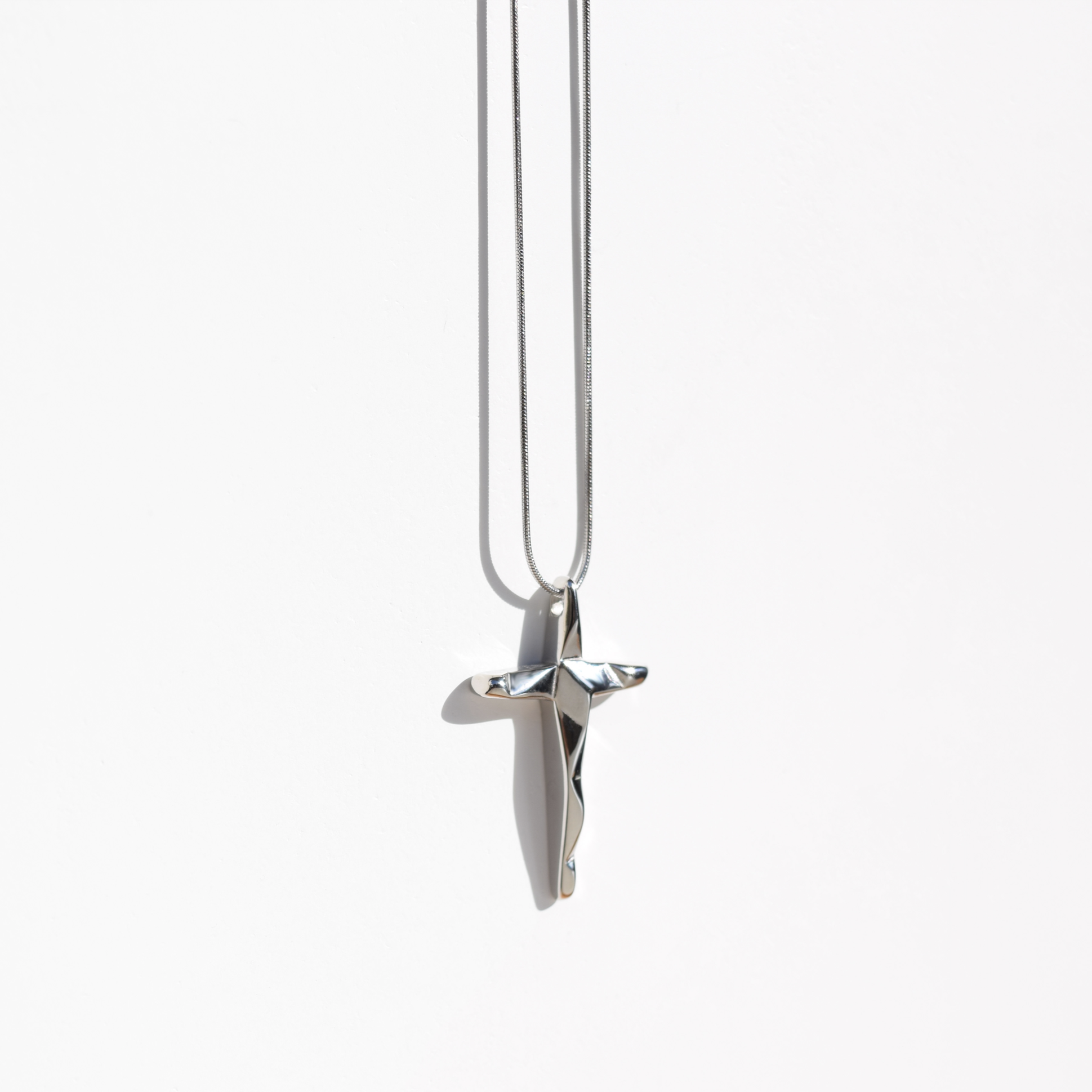 Kette REDEEMER Cross Pendent Silver | Rock & Steel