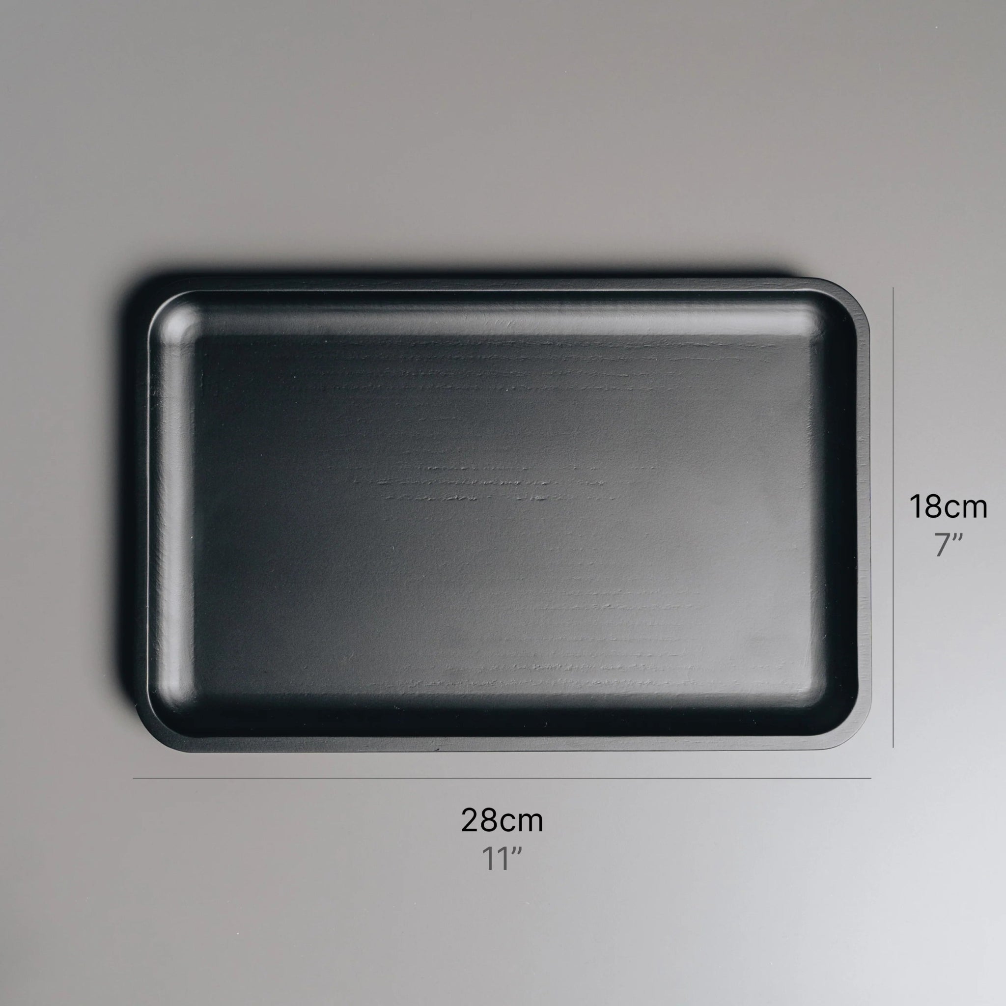 Black Valet Desk Tray - Dapperfella