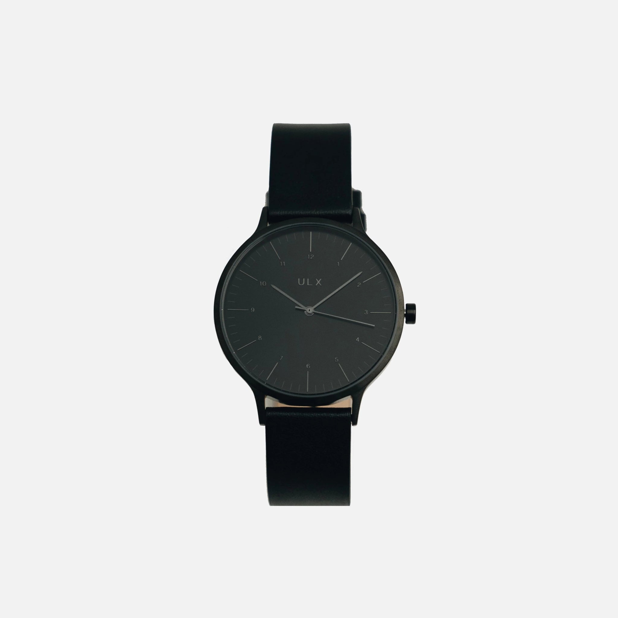 Core - Black & Black Leather - Dapperfella