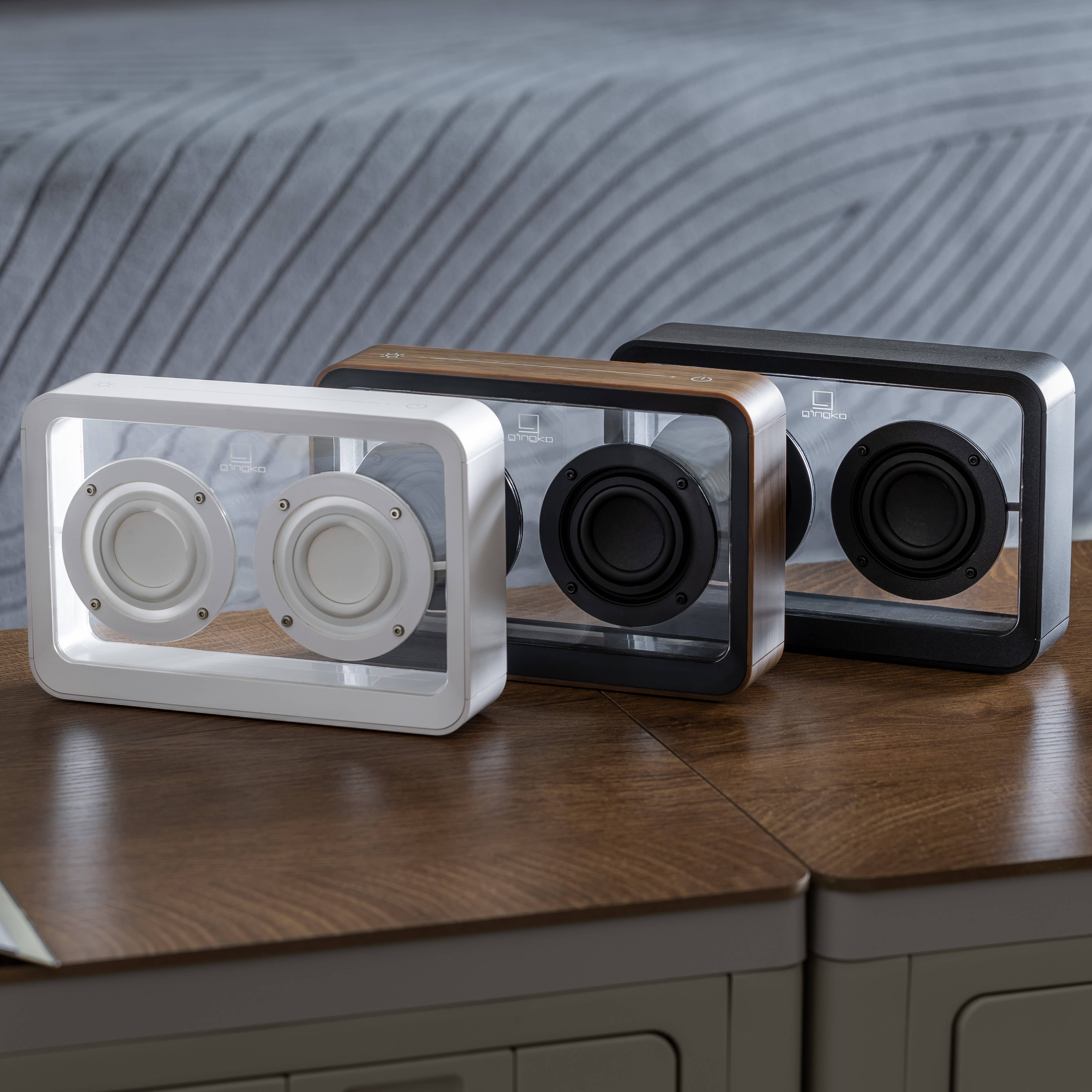 Mage See-Through Bluetooth Speaker - Walnut