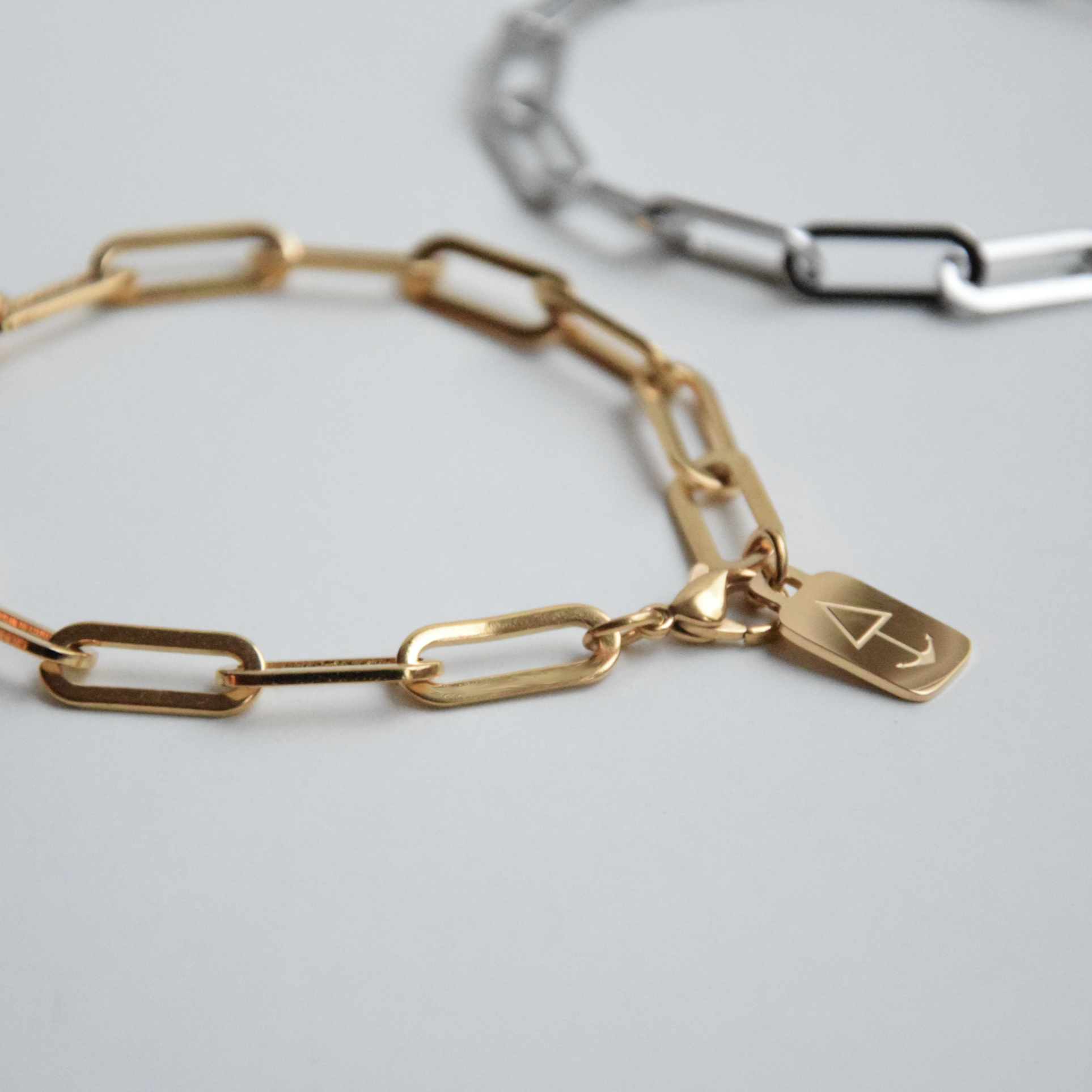 Armband BALI Link Chain Bracelet Gold/Silver | Rock & Steel
