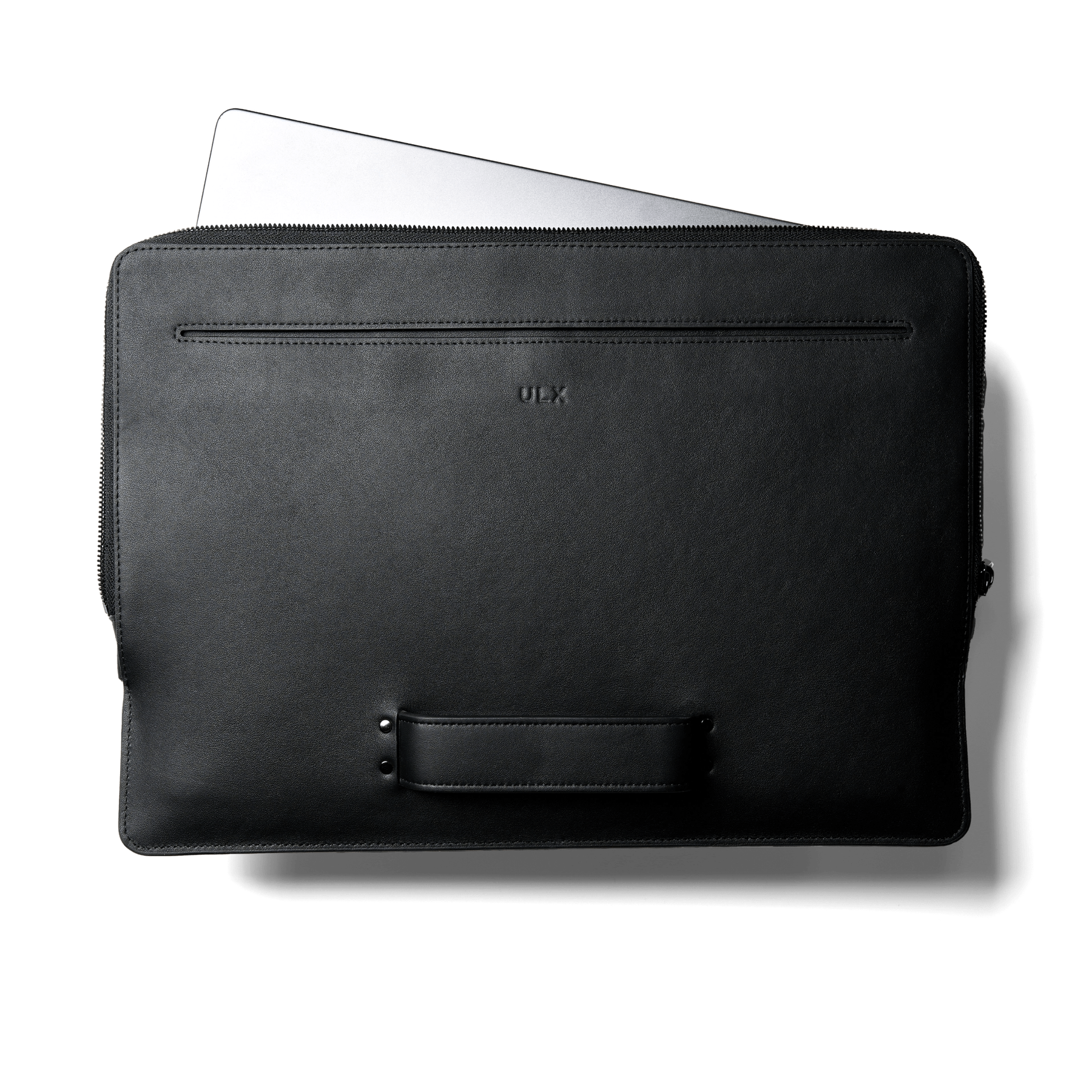 Leather MacBook Sleeve - Black ( 15/16" laptop) - Dapperfella