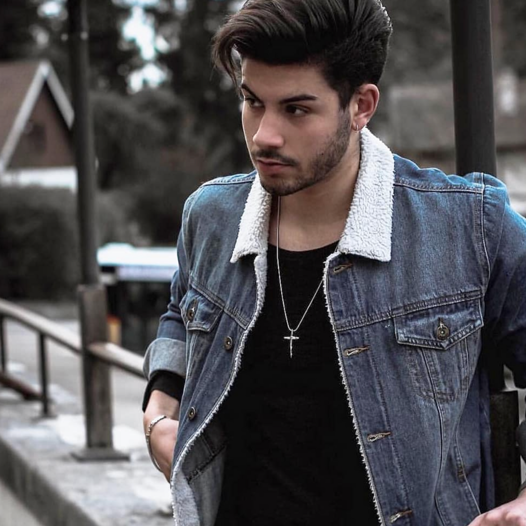 Kette REDEEMER Cross Pendent Silver | Rock & Steel