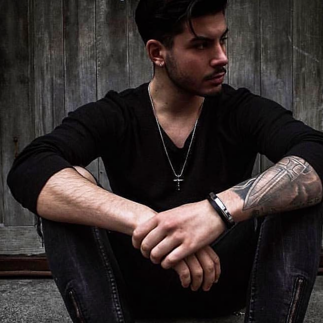 Kette REDEEMER Cross Pendent Silver | Rock & Steel