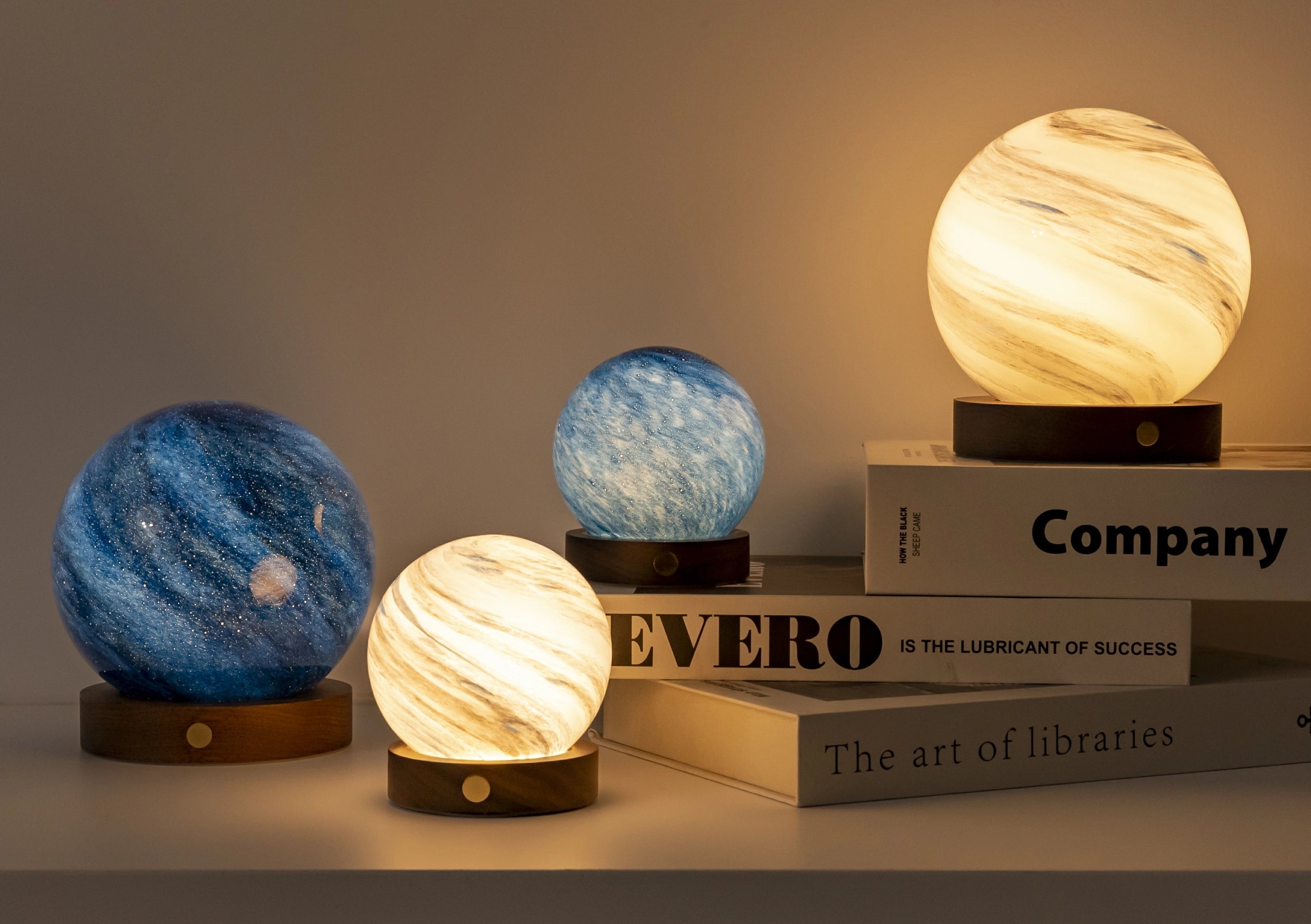 Astra Glass Light- Wireless & Portable - 2024 UK Gift of the Year Winner (Large)