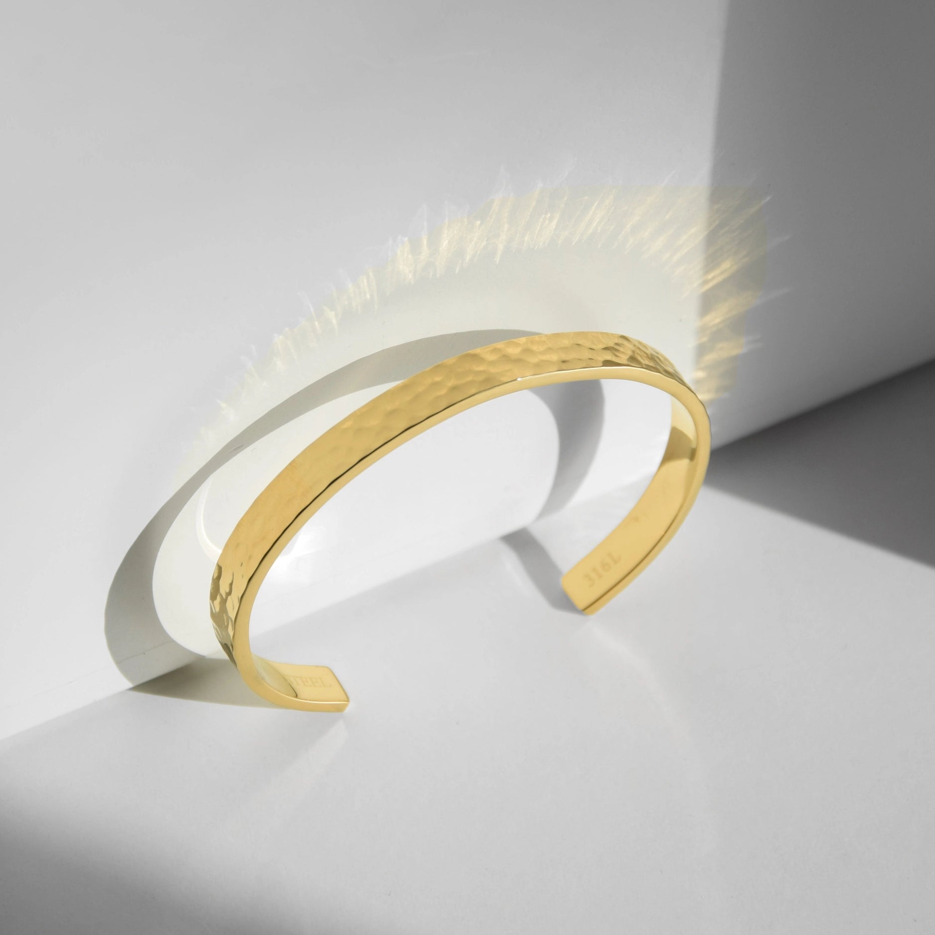 Armreif Bracelet MOON | Rock & Steel - Gold