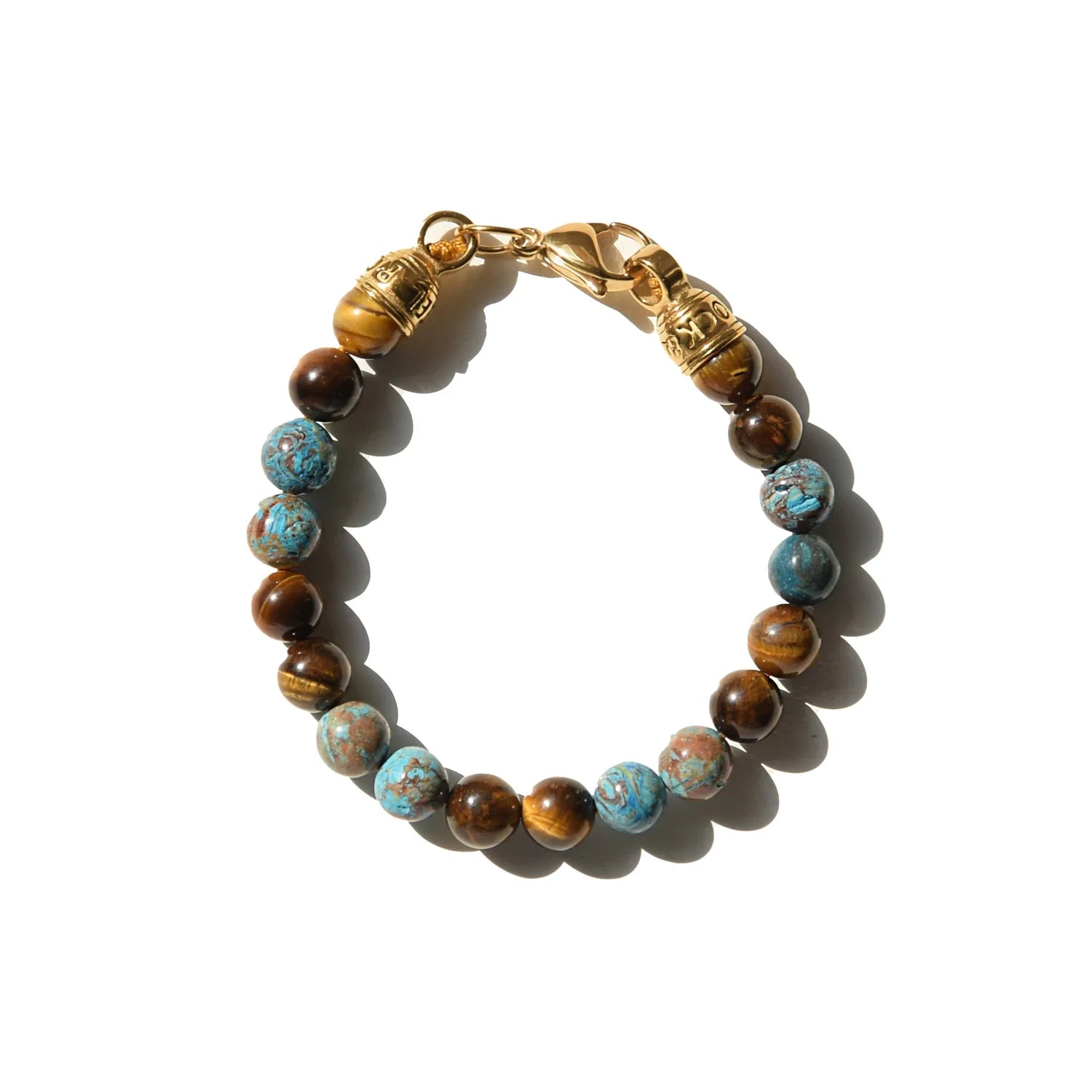 Armband Blue Gold Bracelet | Rock & Steel