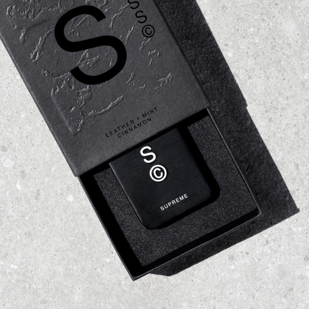 Supreme Solid Cologne - Leather. Mint. Cinnamon.