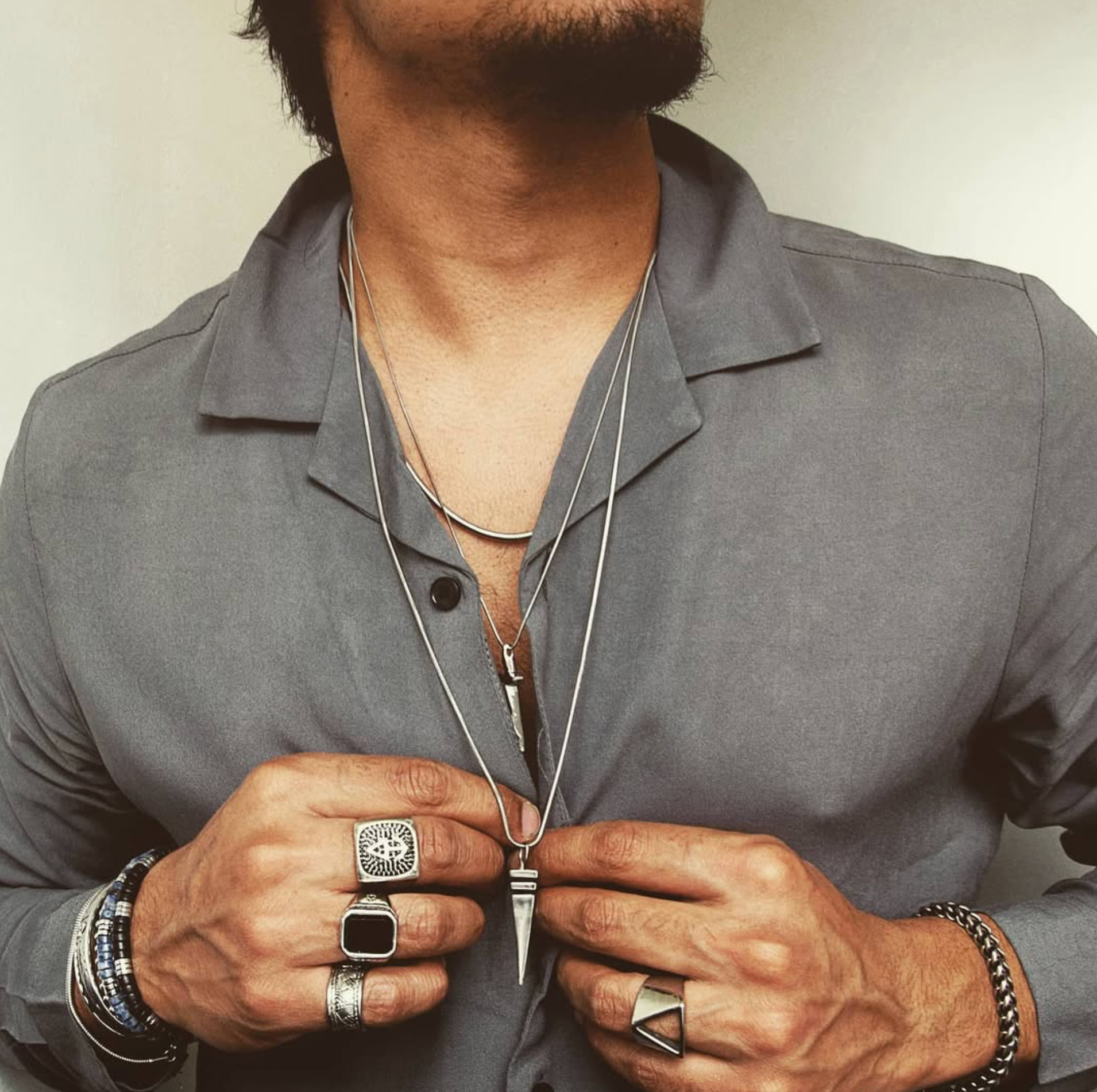 Kette Necklace Rocket Pendent |Silver| Rock & Steel