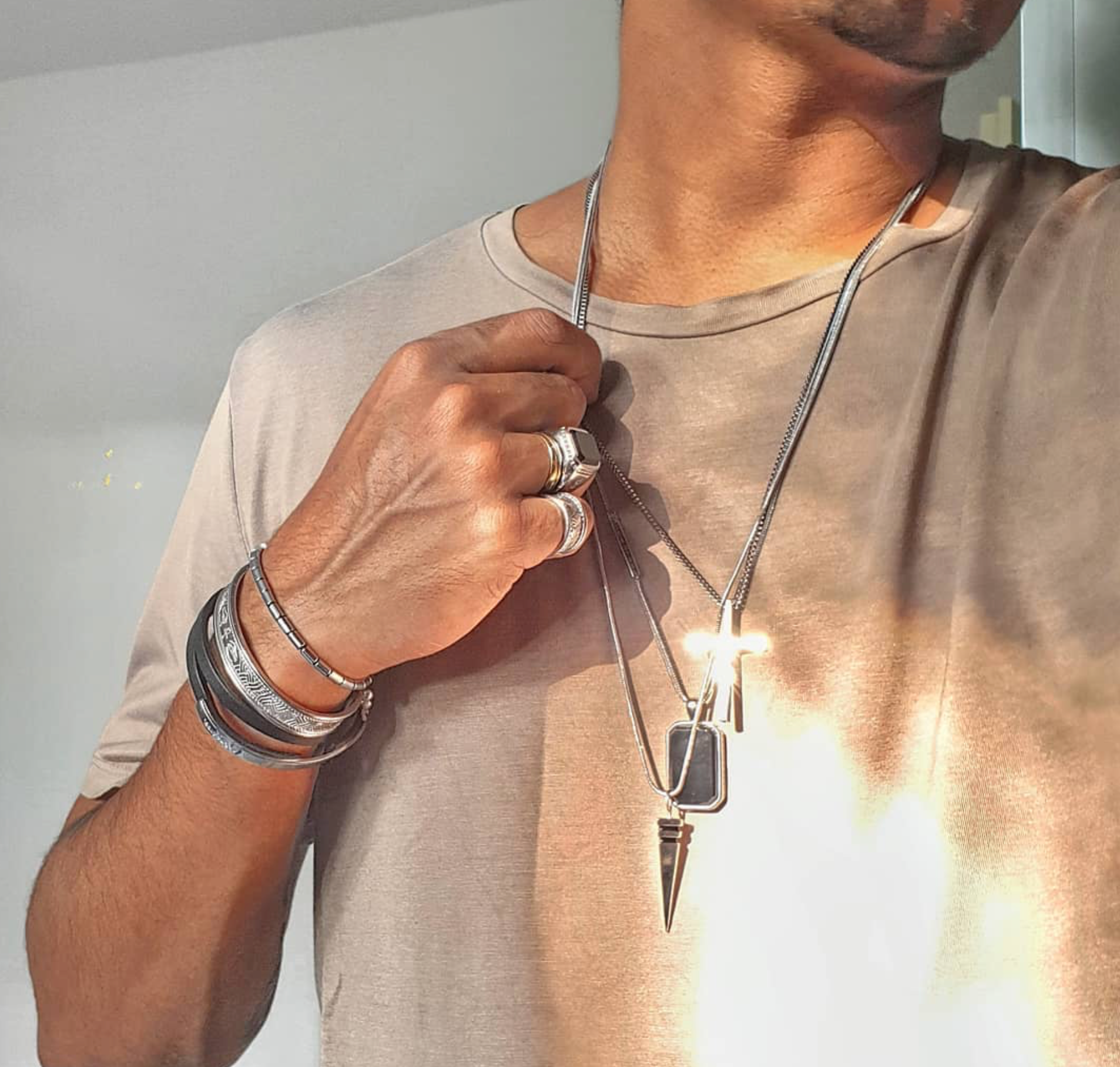 Kette Necklace Rocket Pendent |Silver| Rock & Steel