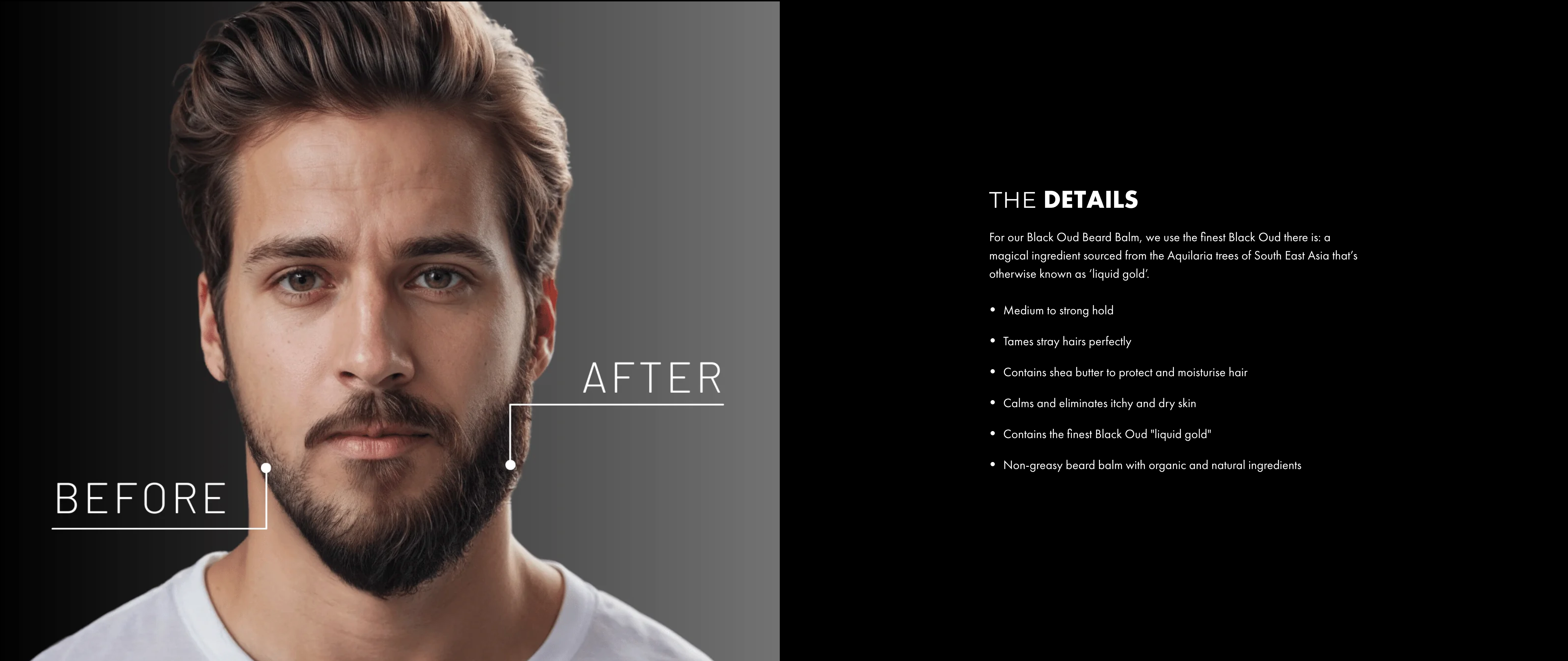 Black Oud Beard Balm + Gift Box