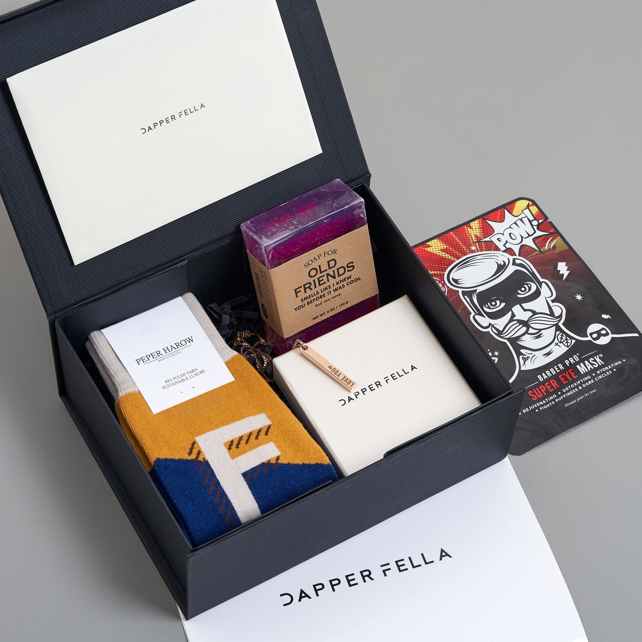 Best Man Box 01 (Soap/Socks/Necklace) - Dapperfella