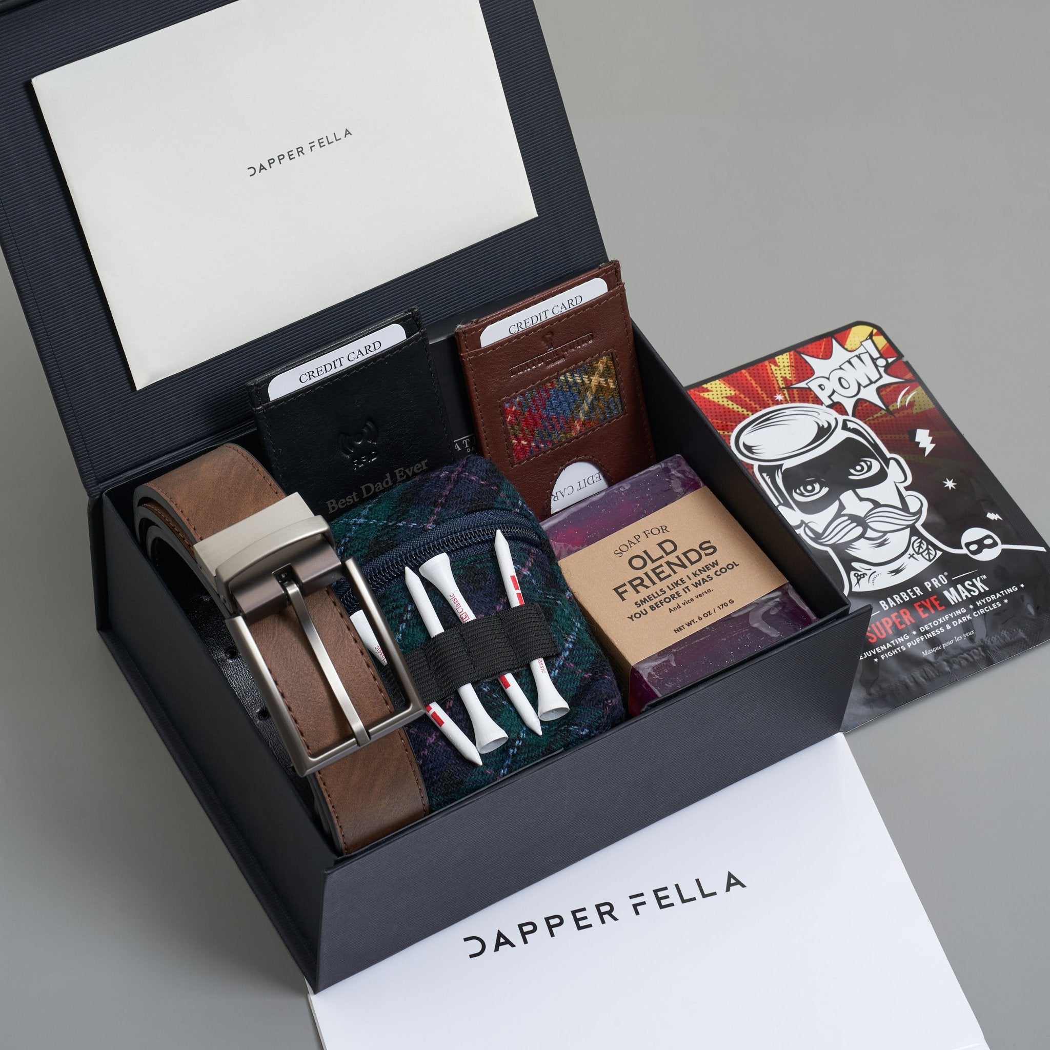 Best Man Box 07 (Soap/Belt/GolfKit/Wallet) - Dapperfella