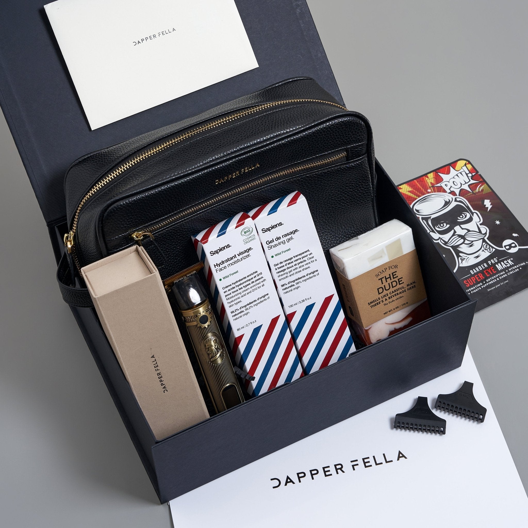 Best Man Box 09 (DoppKit/Soap/Trimmer/Shaving Gel/Face Cream) - Dapperfella