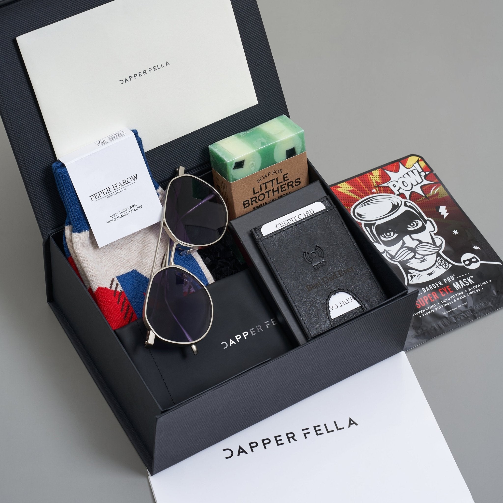 Birthday Box 11 (Soap/Socks/Wallet/Sunglasses) - Dapperfella