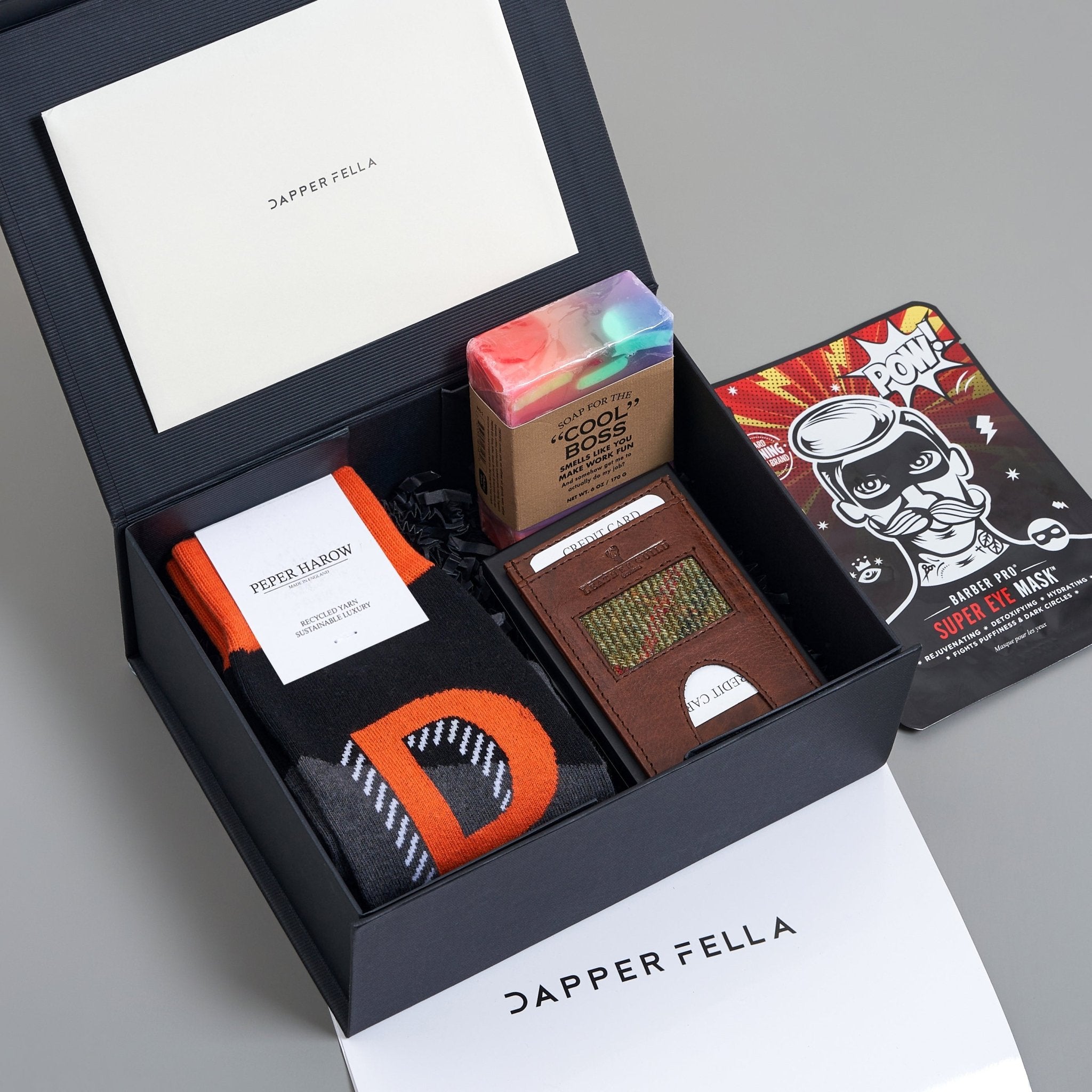 Boss/Work Collegues Box 01 (Soap/Socks/Wallet) - Dapperfella