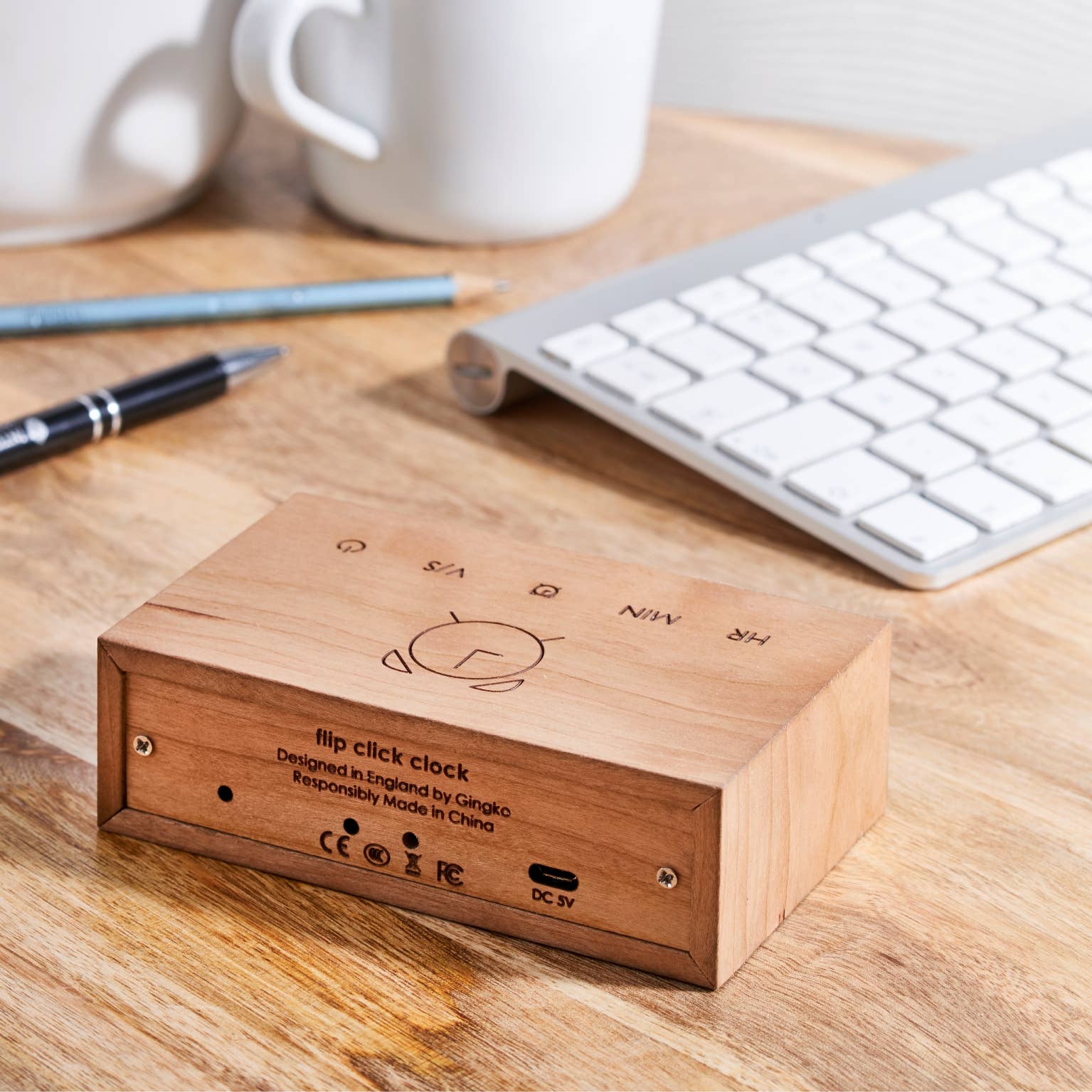 Flip Click Clock -  2019 UK Gift of the Year Award !