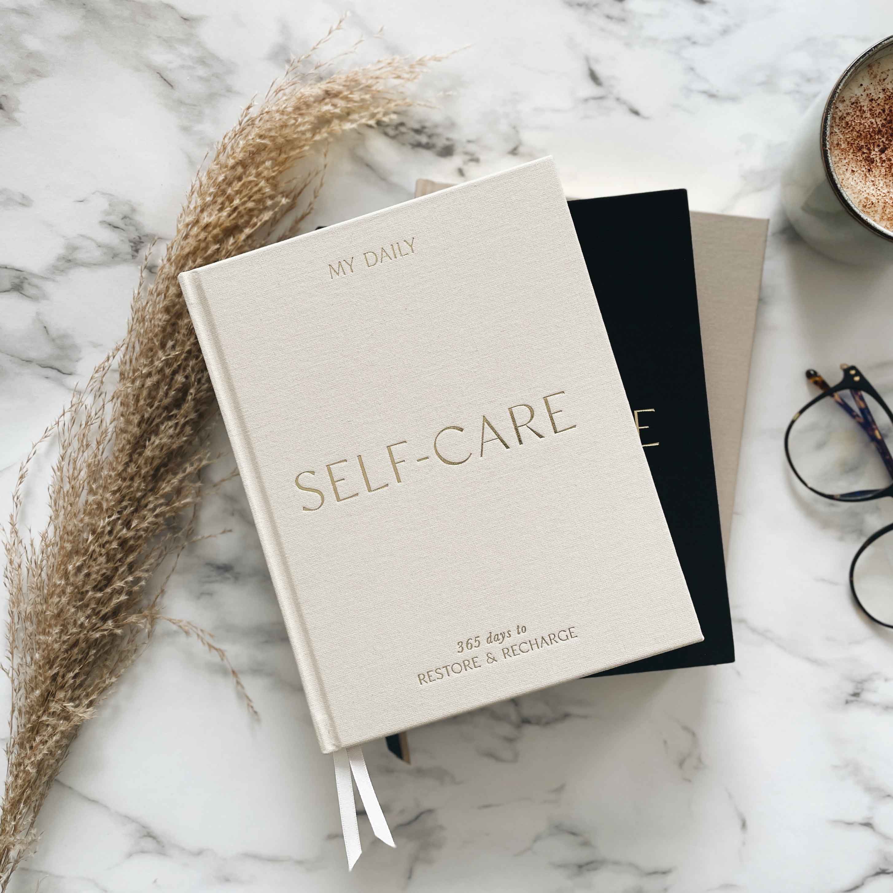 My Daily Self-Care Journal - Wellness Journal (Almond)