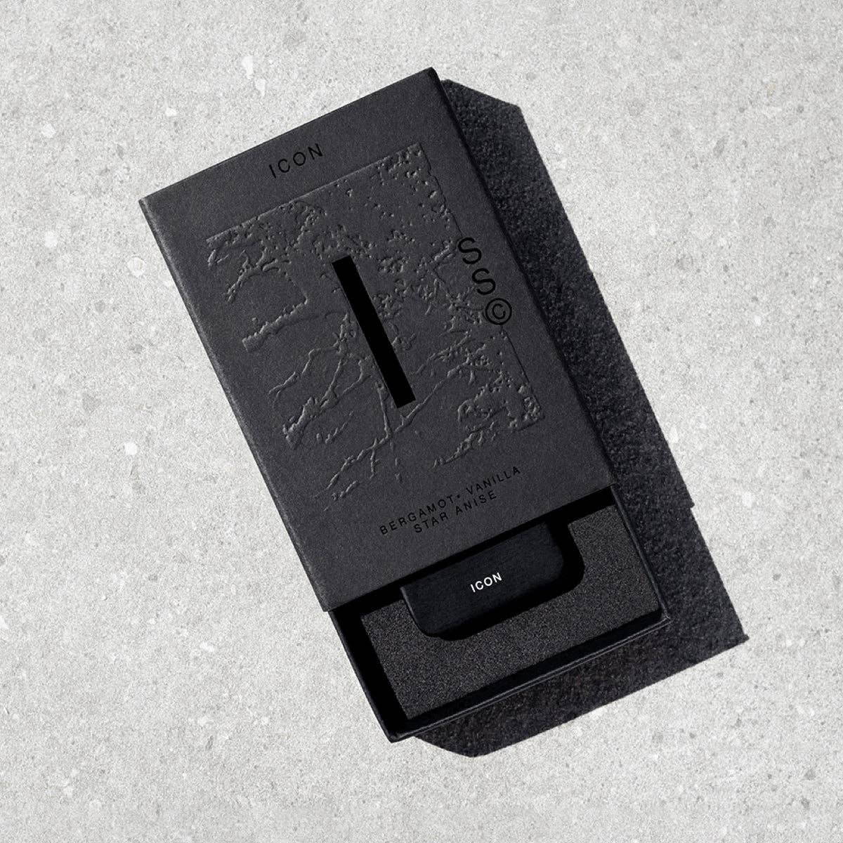 Icon Solid Cologne - Bergamot, Vetiver, Cedar