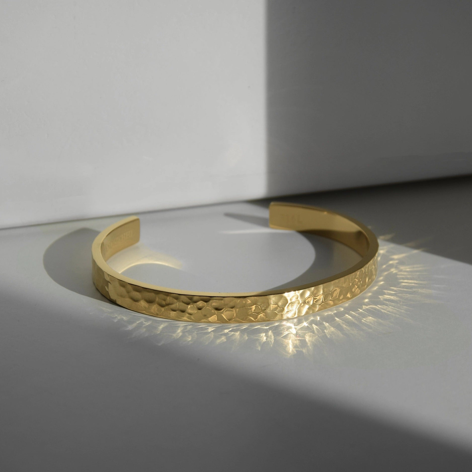 Armreif Bracelet MOON | Rock & Steel - Gold
