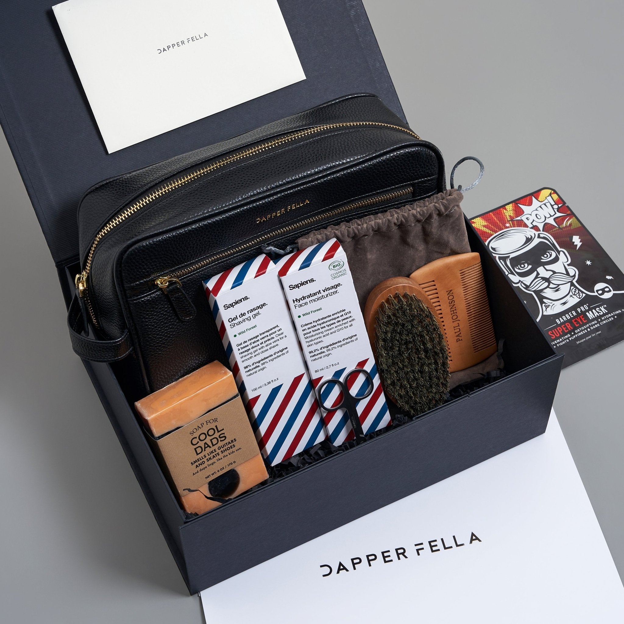 Fathers Day/Dad Box 09 (DoppKit/Soap/Beard Kit/Shaving Gel/Face Cream) - Dapperfella