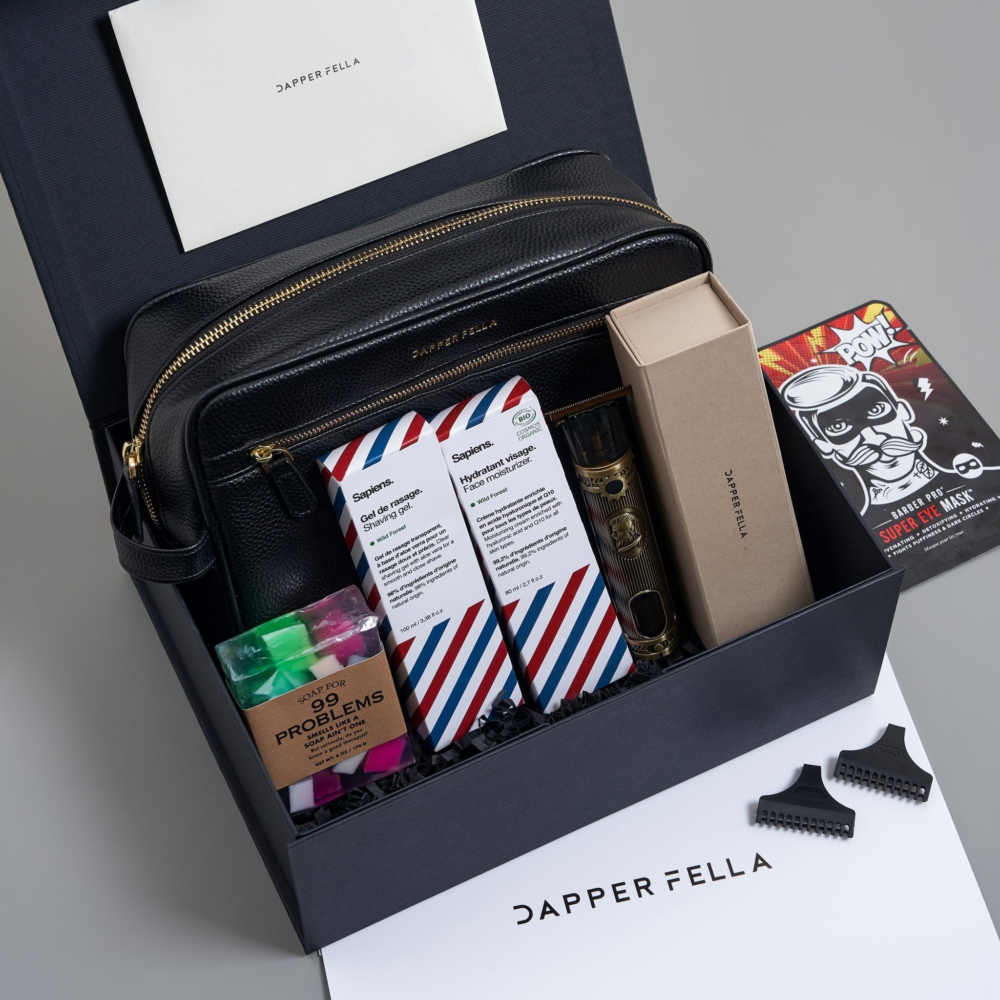 Get Well/Sympathy Box 03 (DoppKit/Soap/Trimmer/Shaving Gel/Face Cream) - Dapperfella