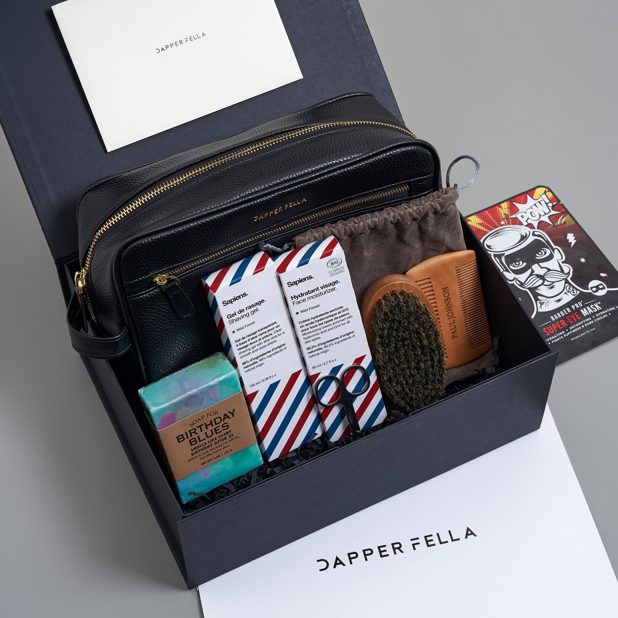 Get Well/Sympathy Box 04 (DoppKit/Soap/Beard Kit/Shaving Gel/Face Cream) - Dapperfella