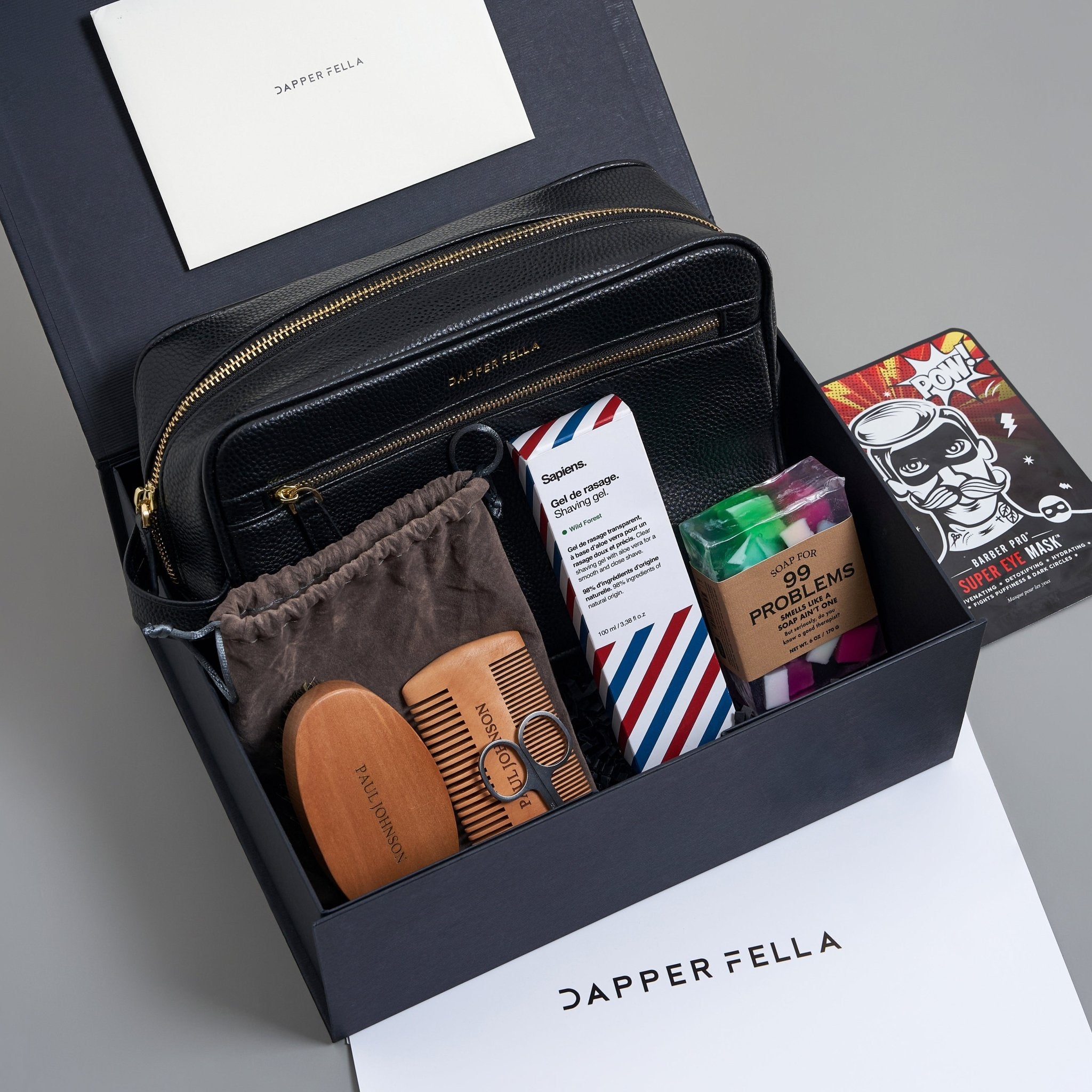 Get Well/Sympathy Box 07 (DoppKit/Soap/Beard Kit/Shaving Gel) - Dapperfella