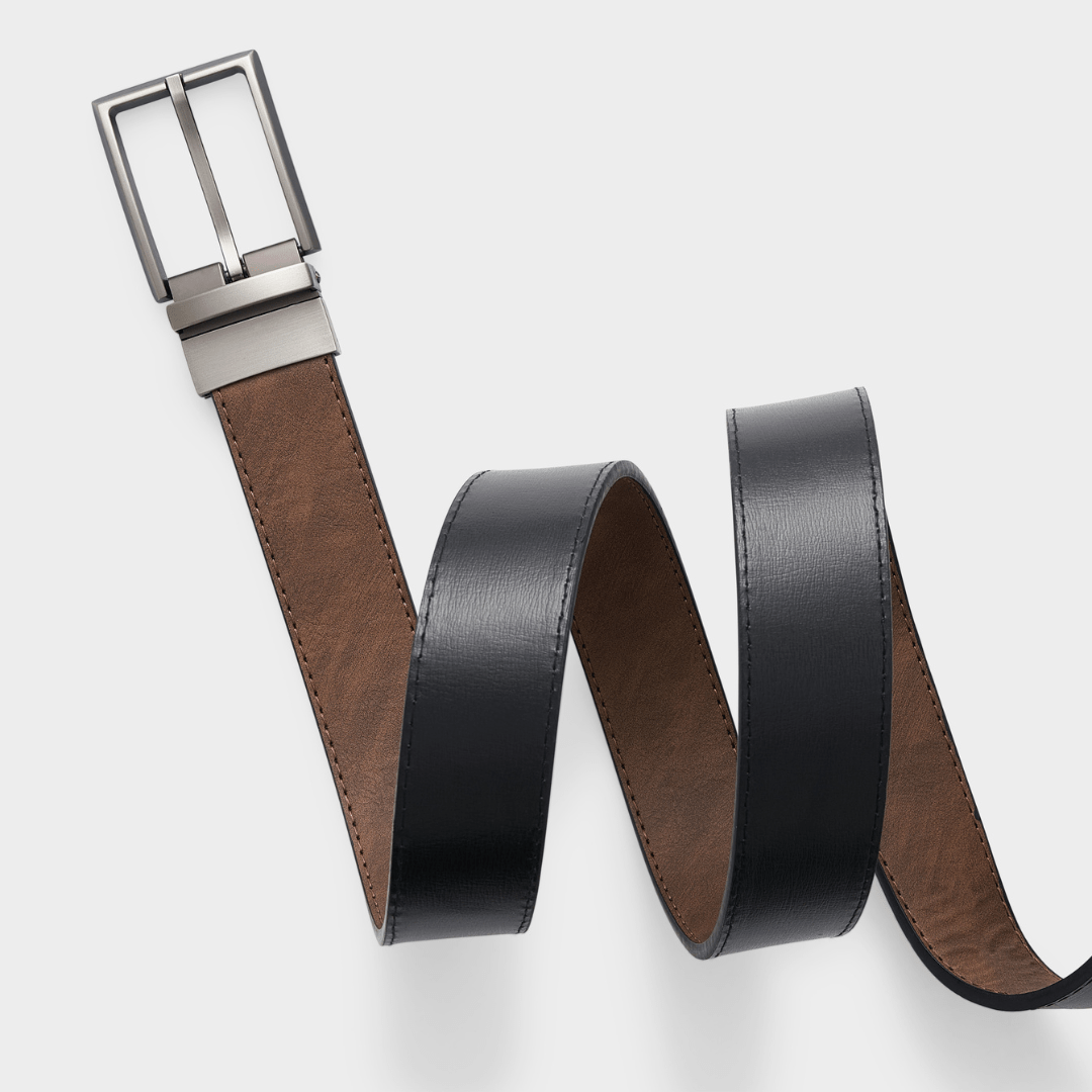 Men's Reversible Two Colour Belt - Dapperfella