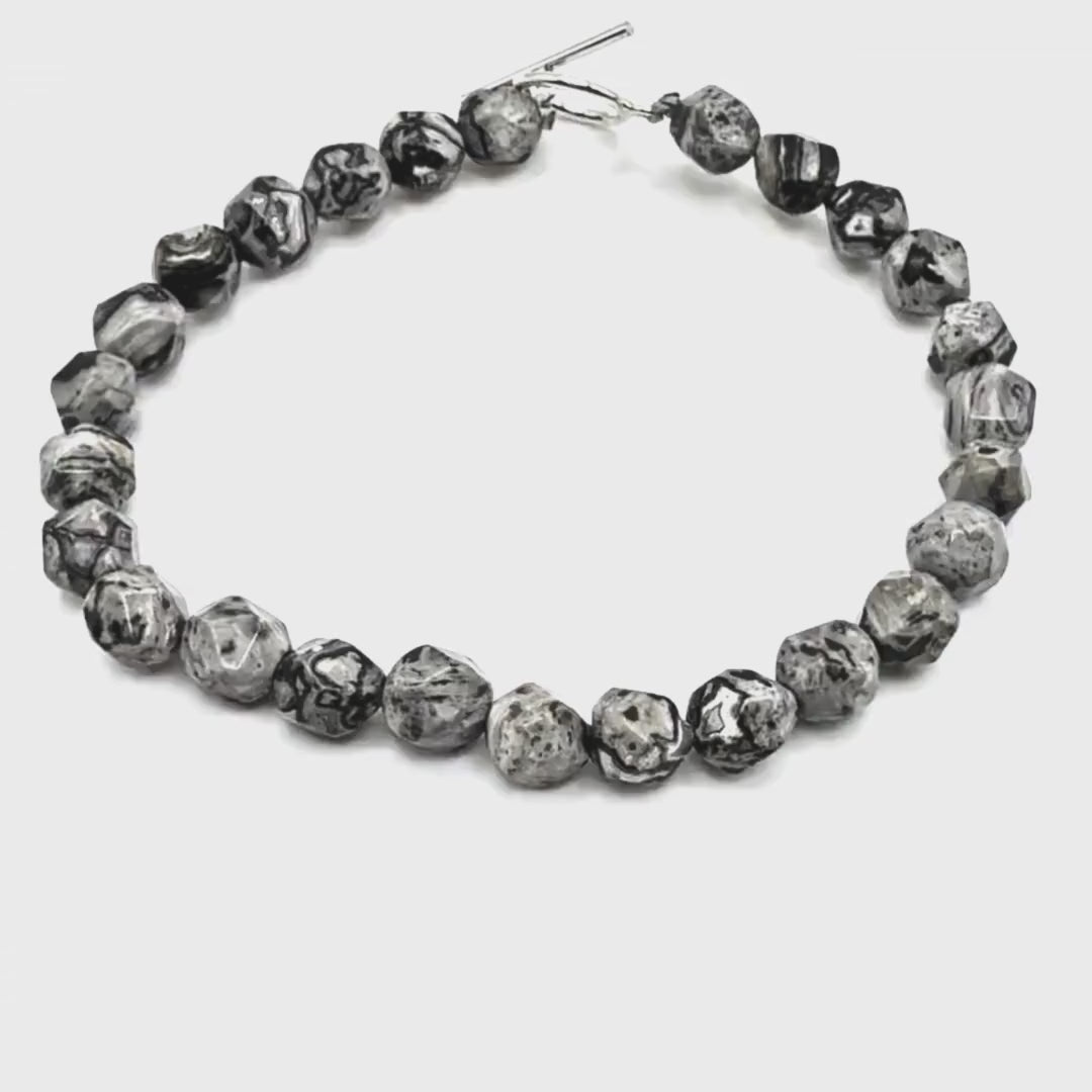 mens crystal bracelet